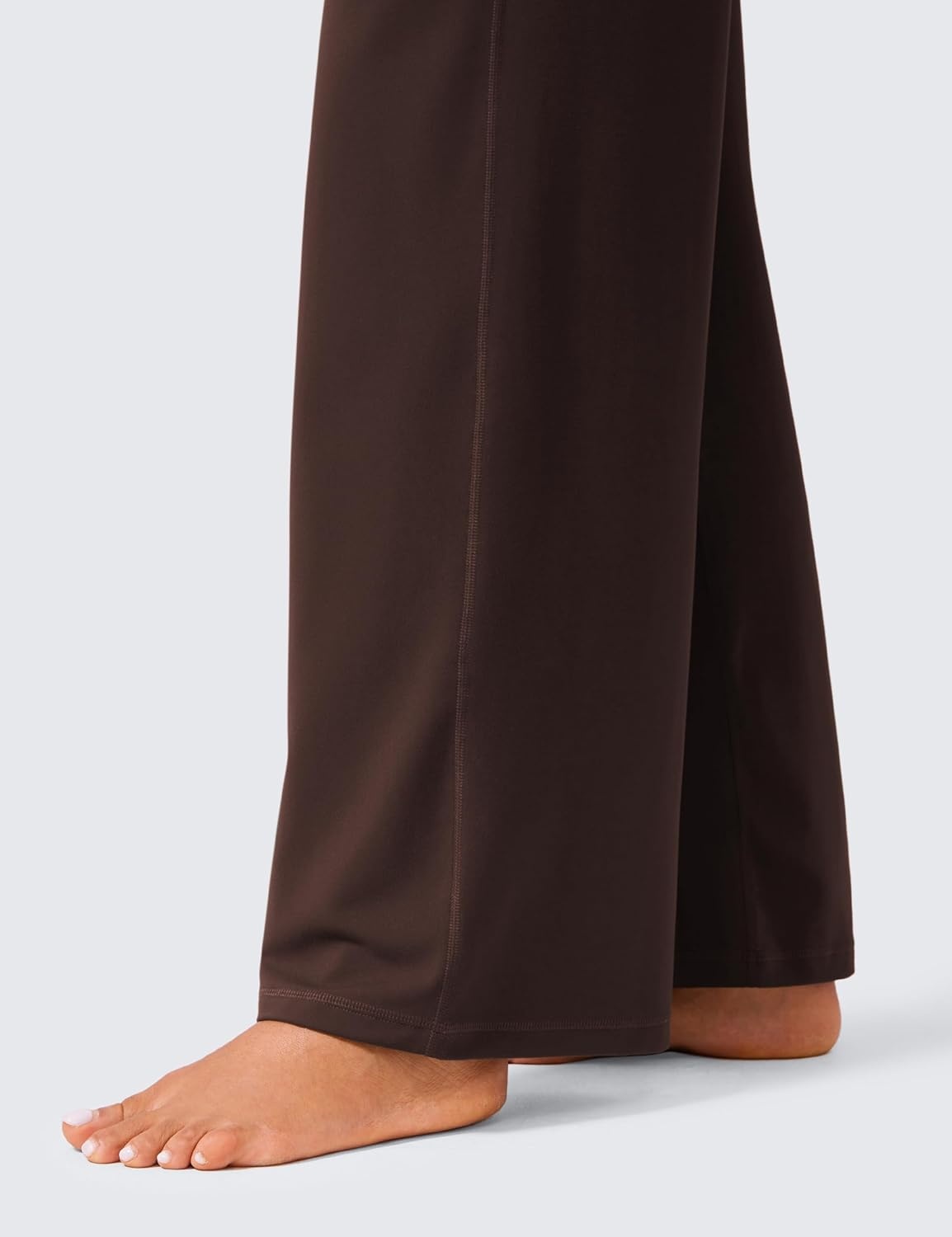 image:imageCRZ YOGA Butterlift Wide Leg Pants Pockets 293133 High Waisted Yoga Lounge Buttery Soft Comfy Casual WomensHot Fudge Brown