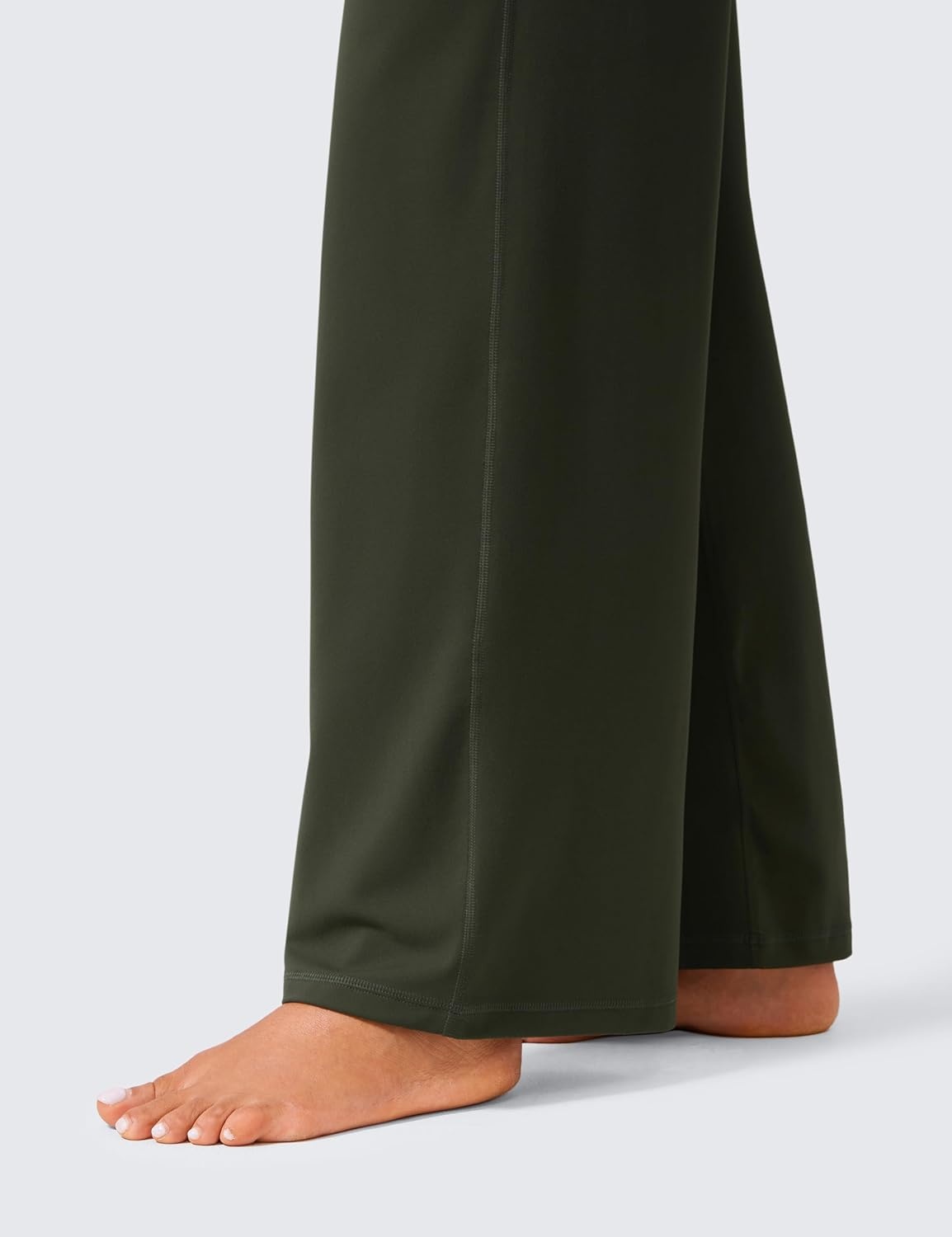 image:imageCRZ YOGA Butterlift Wide Leg Pants Pockets 293133 High Waisted Yoga Lounge Buttery Soft Comfy Casual WomensOlive Green