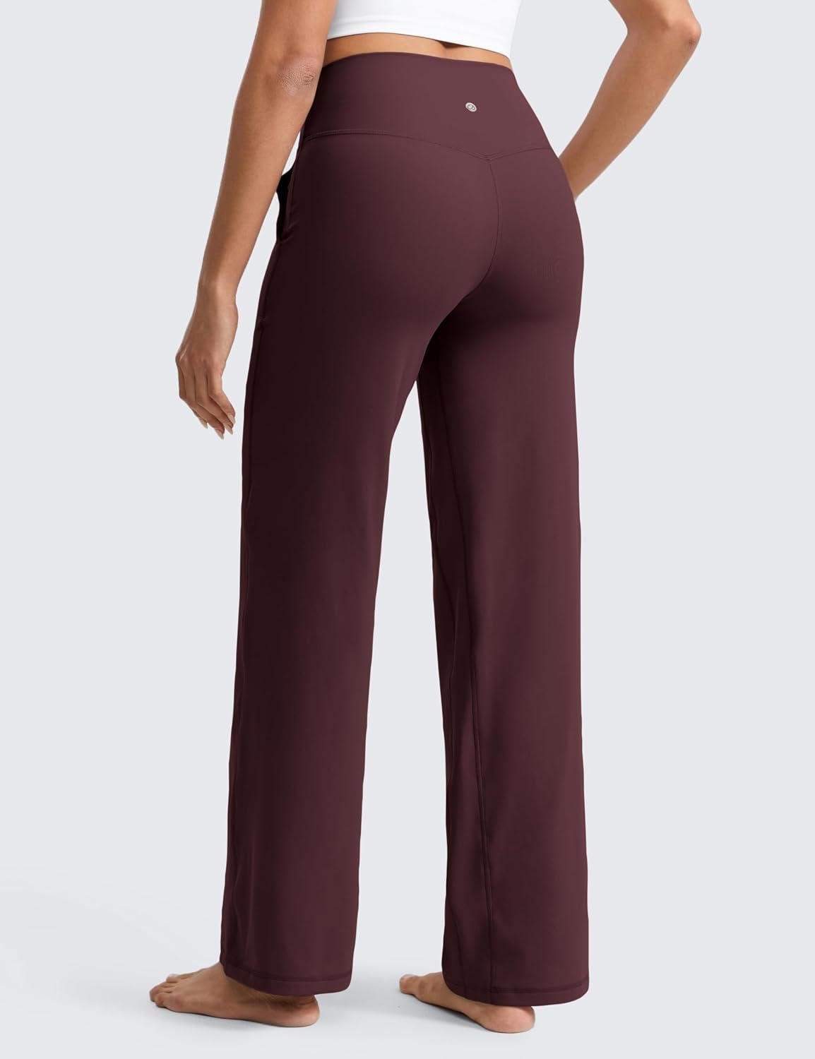 image:imageCRZ YOGA Butterlift Wide Leg Pants Pockets 293133 High Waisted Yoga Lounge Buttery Soft Comfy Casual WomensRipe Plum