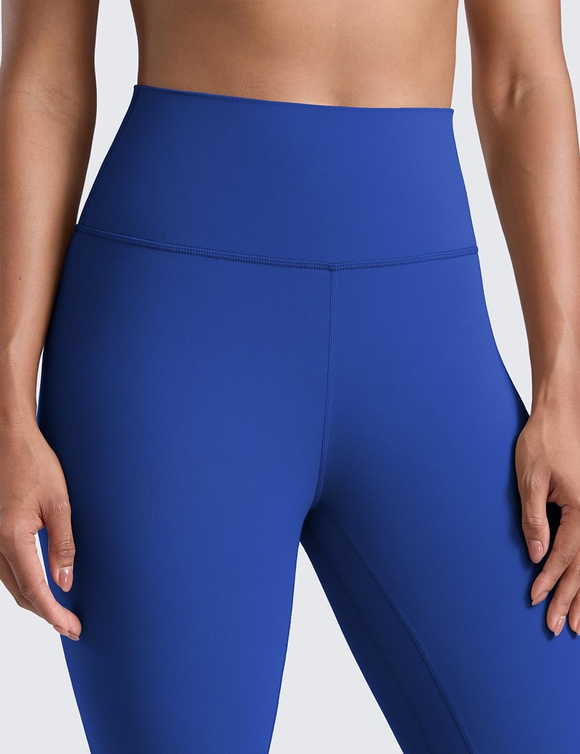 image:imageCRZ YOGA Butterlift Workout Leggings 28 High Waisted Pilates Gym Athletic Womens Yoga Pants Buttery SoftWaves Blue