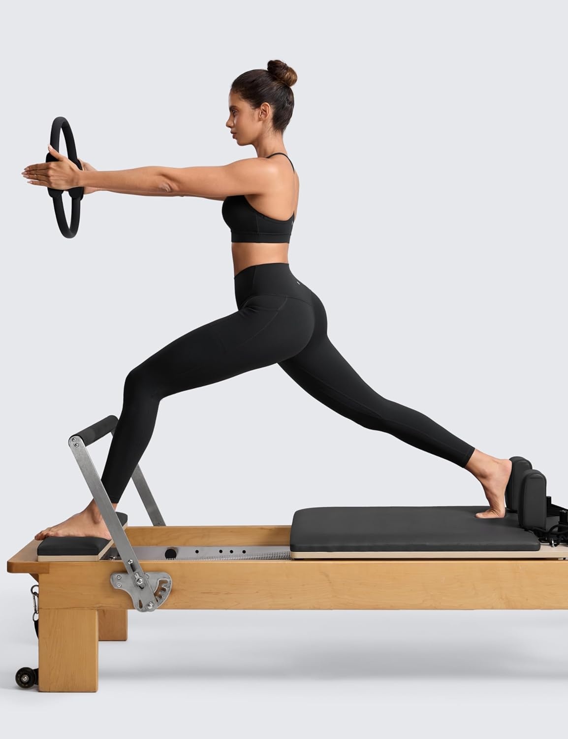 image:imageCRZ YOGA Butterlift Workout Leggings Pockets 25 High Waist Pilates Athletic Gym Womens Yoga Pants Buttery SoftBlack