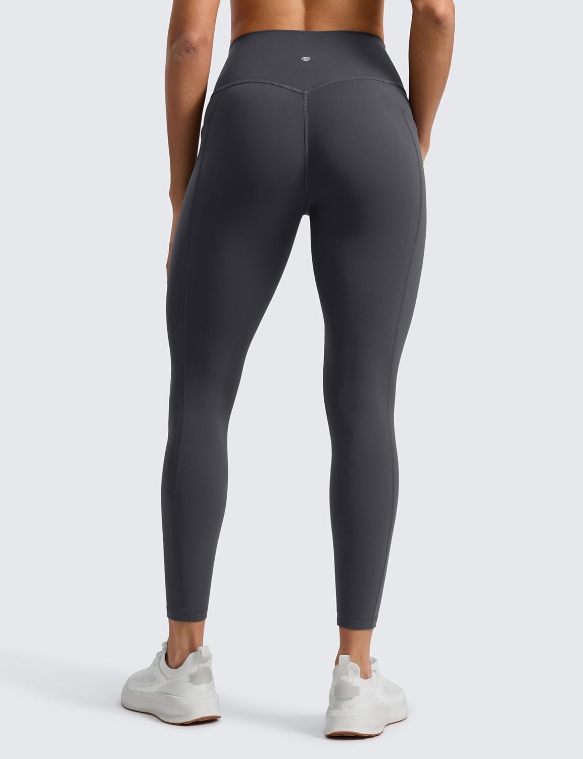 image:imageCRZ YOGA Butterlift Workout Leggings Pockets 25 High Waist Pilates Athletic Gym Womens Yoga Pants Buttery SoftMysterious Grey