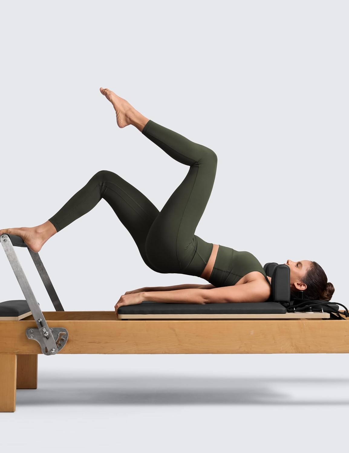 image:imageCRZ YOGA Butterlift Workout Leggings Pockets 25 High Waist Pilates Athletic Gym Womens Yoga Pants Buttery SoftOlive Green