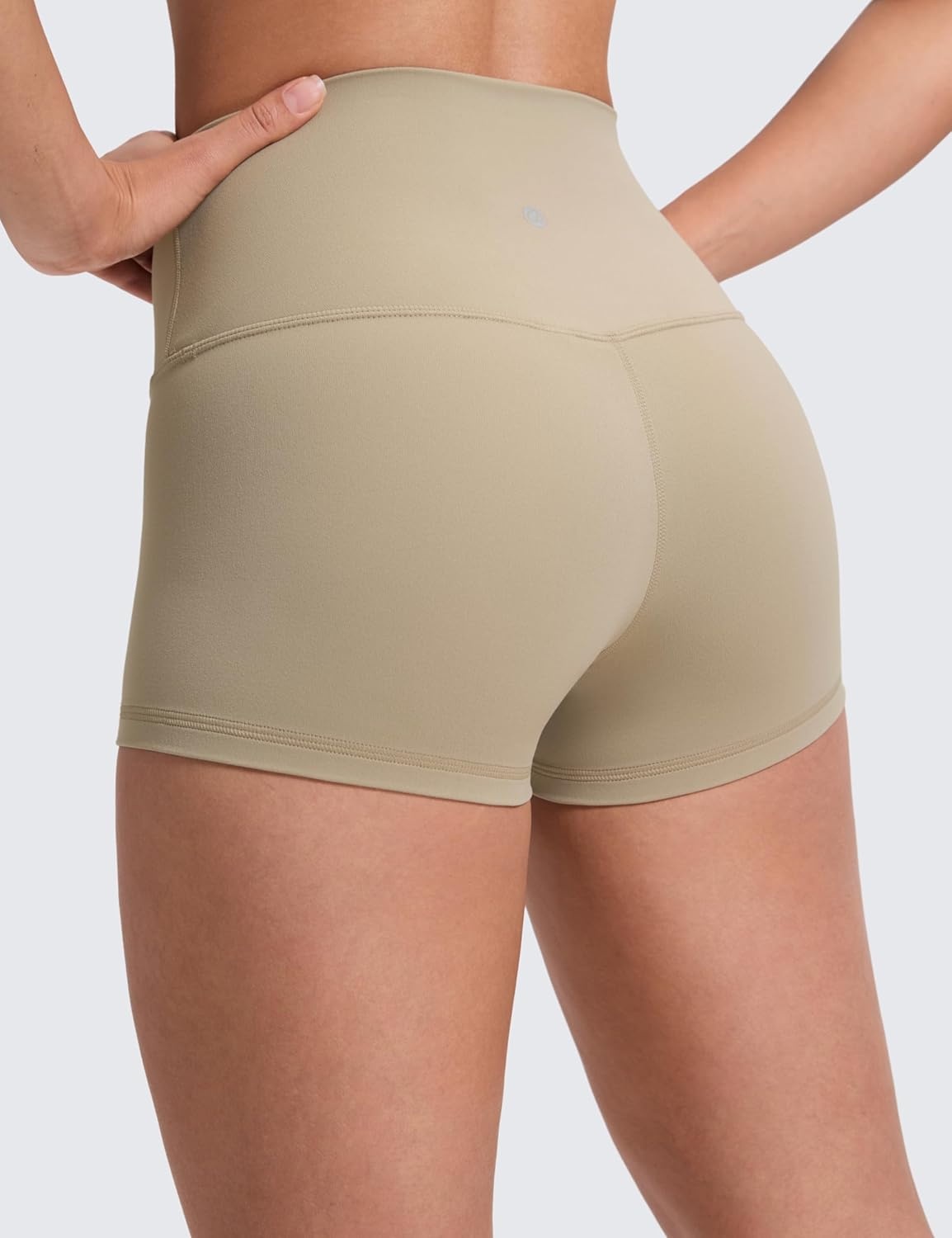 image:imageCRZ YOGA Butterluxe Biker Shorts 25 High Waisted Yoga Workout Spandex Womens Running Volleyball BootyOak