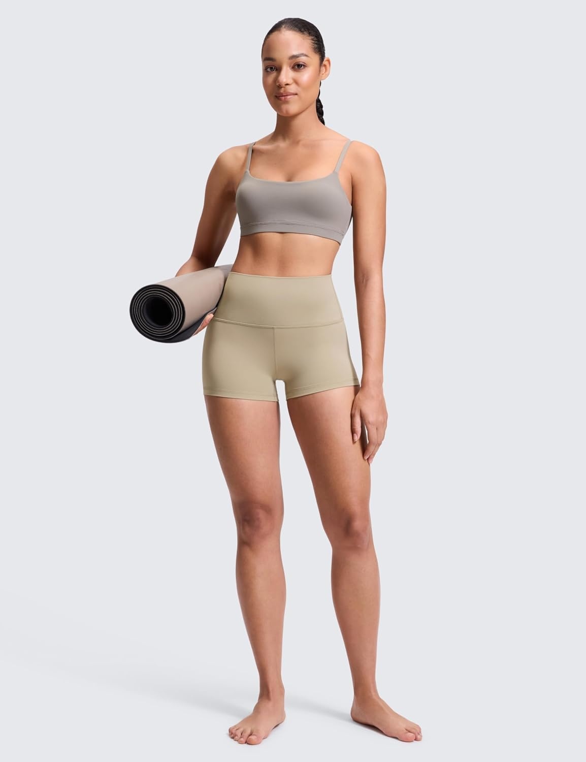 image:imageCRZ YOGA Butterluxe Biker Shorts 25 High Waisted Yoga Workout Spandex Womens Running Volleyball BootyOak