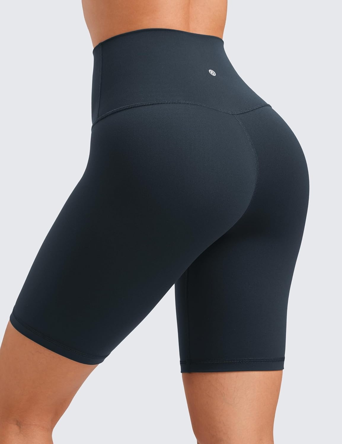 image:imageCRZ YOGA Butterluxe Biker Shorts 8 High Waisted Gym Workout Running Volleyball Spandex Yoga WomensTrue Navy