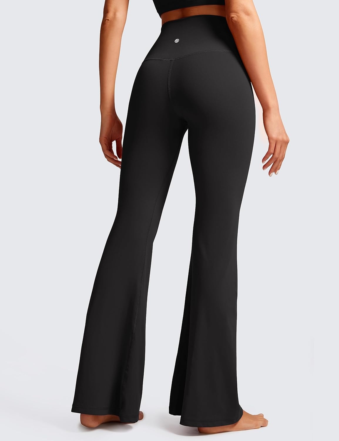 image:imageCRZ YOGA Butterluxe Crossover Flare Leggings 293133 High Waist V Cross Bootcut Bell Bottoms Yoga Pants for WomenBlack