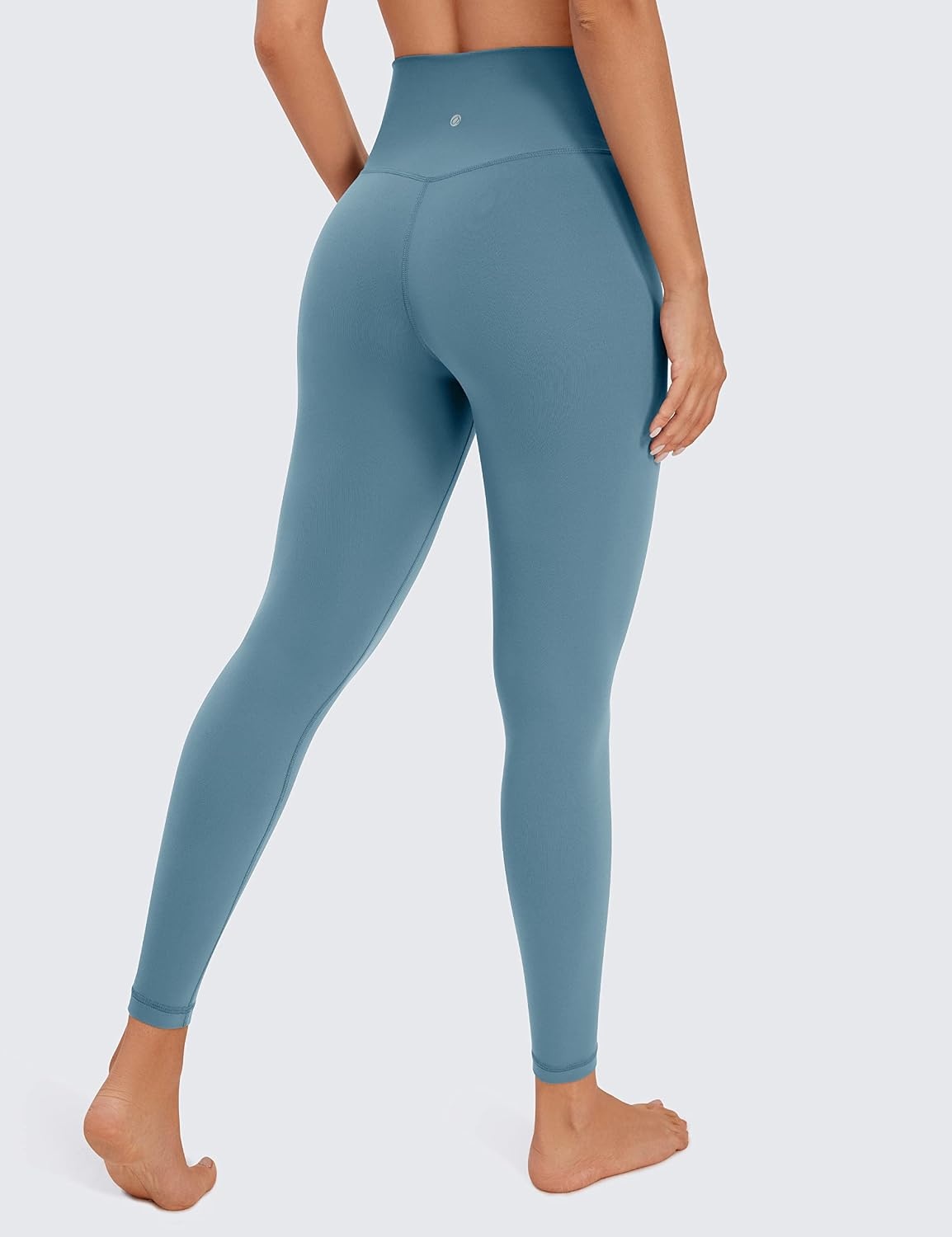 image:imageCRZ YOGA Butterluxe Crossover Waist Leggings 25 V Crossover High Waisted Gym Workout Yoga WomensBlue Ashes