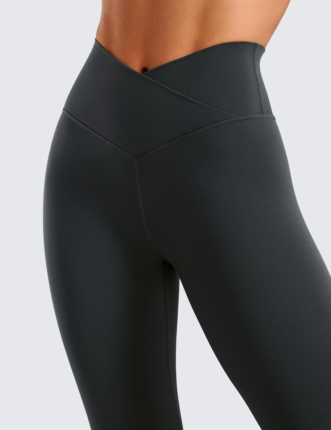 image:imageCRZ YOGA Butterluxe Crossover Waist Leggings 25 V Crossover High Waisted Gym Workout Yoga WomensMelanite