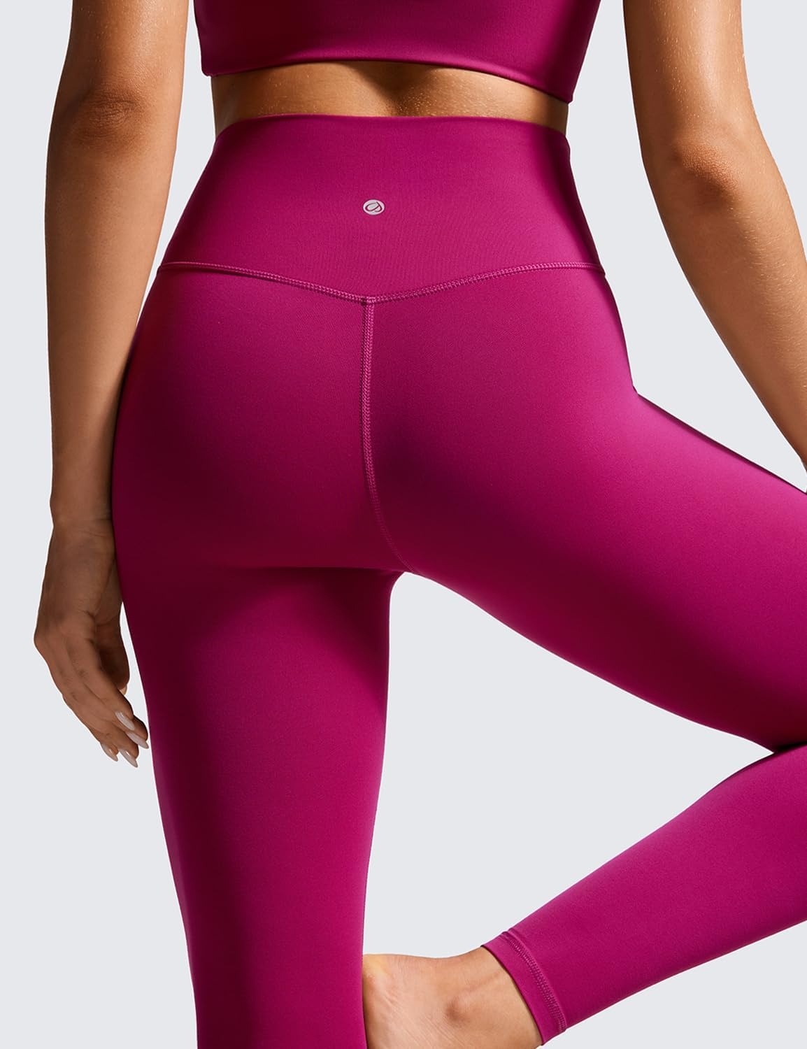image:imageCRZ YOGA Butterluxe Crossover Waist Leggings 28 Criss Cross Full Length Workout Athletic Womens Yoga PantsMagenta Purple