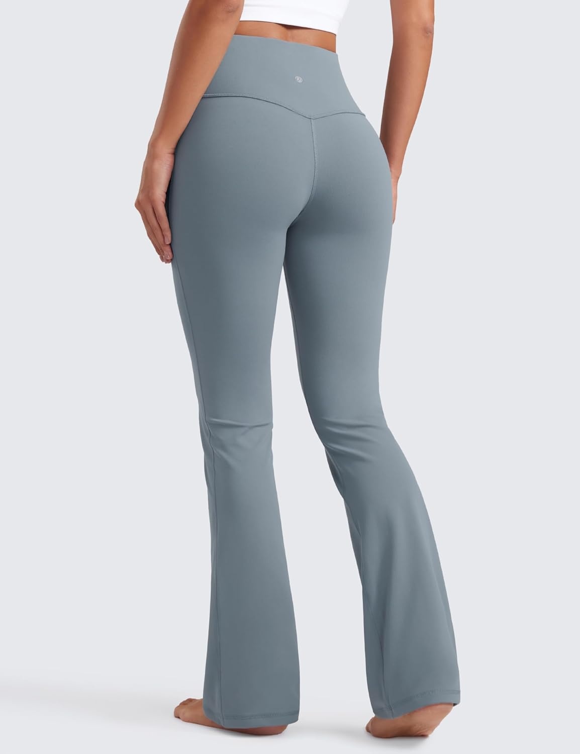image:imageCRZ YOGA Butterluxe Flare Leggings 2930532335 High Waist Bootcut Wide Leg Lounge Womens Yoga Pants with PocketBelgian Blue