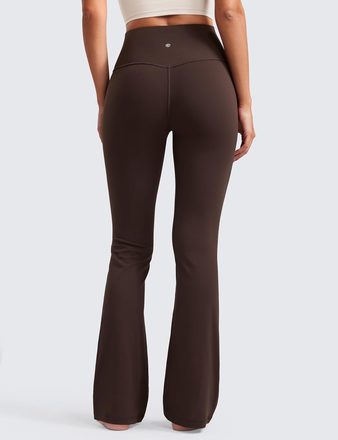 image:imageCRZ YOGA Butterluxe Flare Leggings 2930532335 High Waist Bootcut Wide Leg Lounge Womens Yoga Pants with PocketHot Fudge Brown