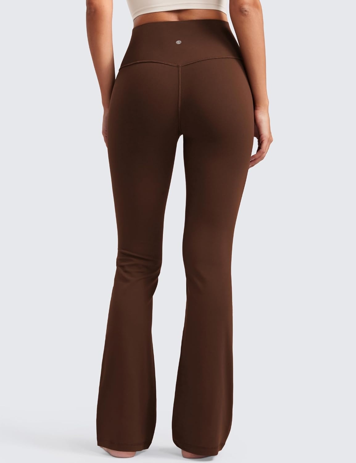 image:imageCRZ YOGA Butterluxe Flare Leggings 2930532335 High Waist Bootcut Wide Leg Lounge Womens Yoga Pants with PocketLava Brown