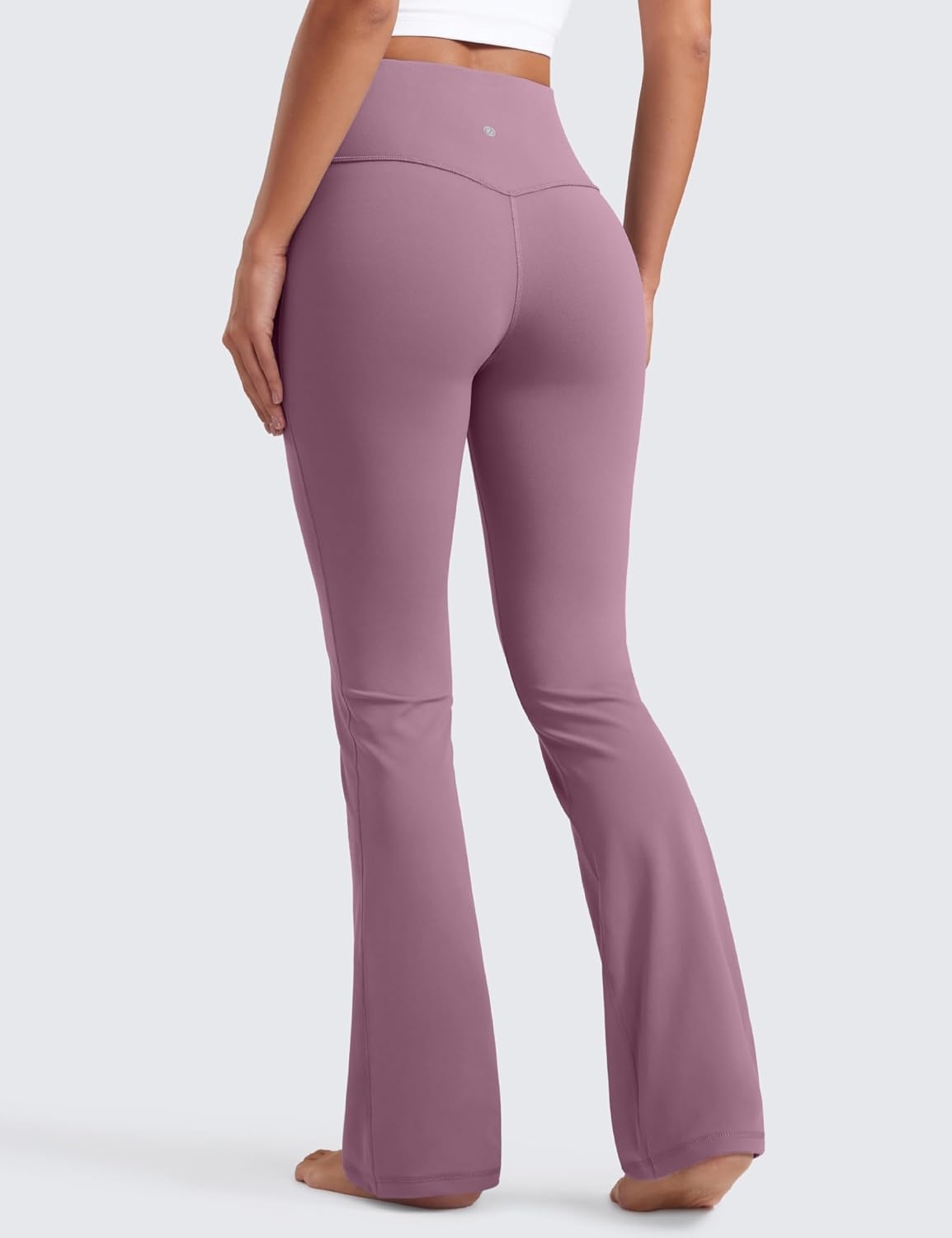 image:imageCRZ YOGA Butterluxe Flare Leggings 2930532335 High Waist Bootcut Wide Leg Lounge Womens Yoga Pants with PocketLight Lavender