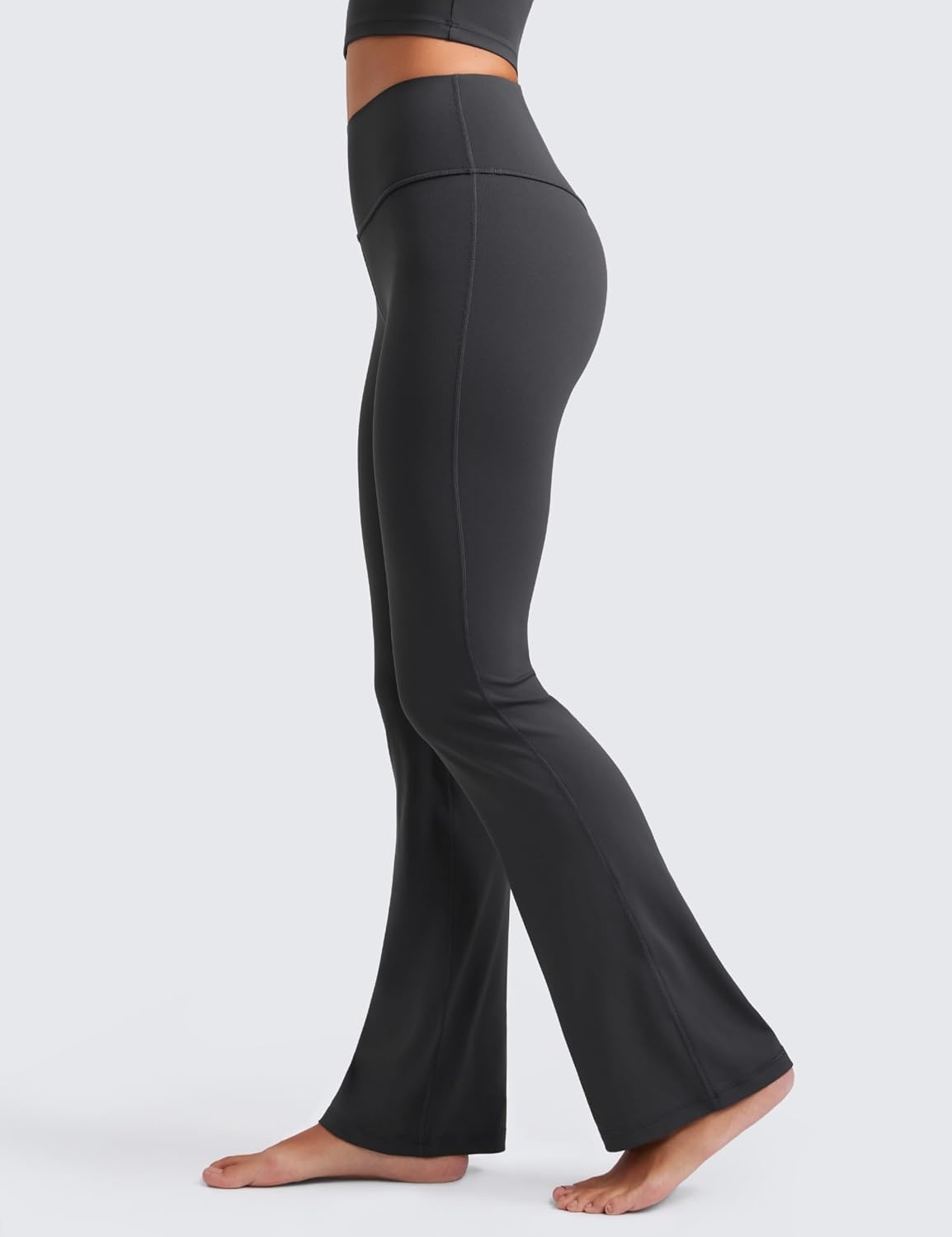 image:imageCRZ YOGA Butterluxe Flare Leggings 2930532335 High Waist Bootcut Wide Leg Lounge Womens Yoga Pants with PocketMysterious Grey