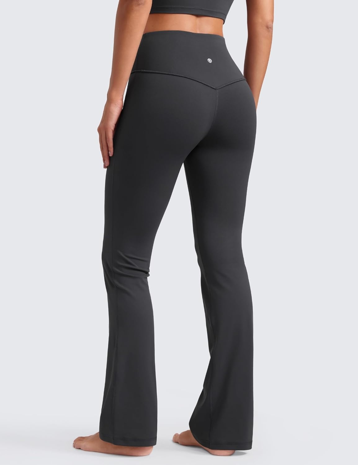 image:imageCRZ YOGA Butterluxe Flare Leggings 2930532335 High Waist Bootcut Wide Leg Lounge Womens Yoga Pants with PocketMysterious Grey