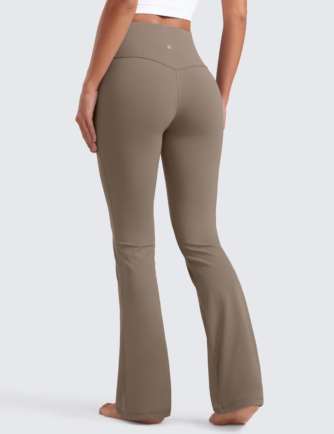 image:imageCRZ YOGA Butterluxe Flare Leggings 2930532335 High Waist Bootcut Wide Leg Lounge Womens Yoga Pants with PocketNomad Grey