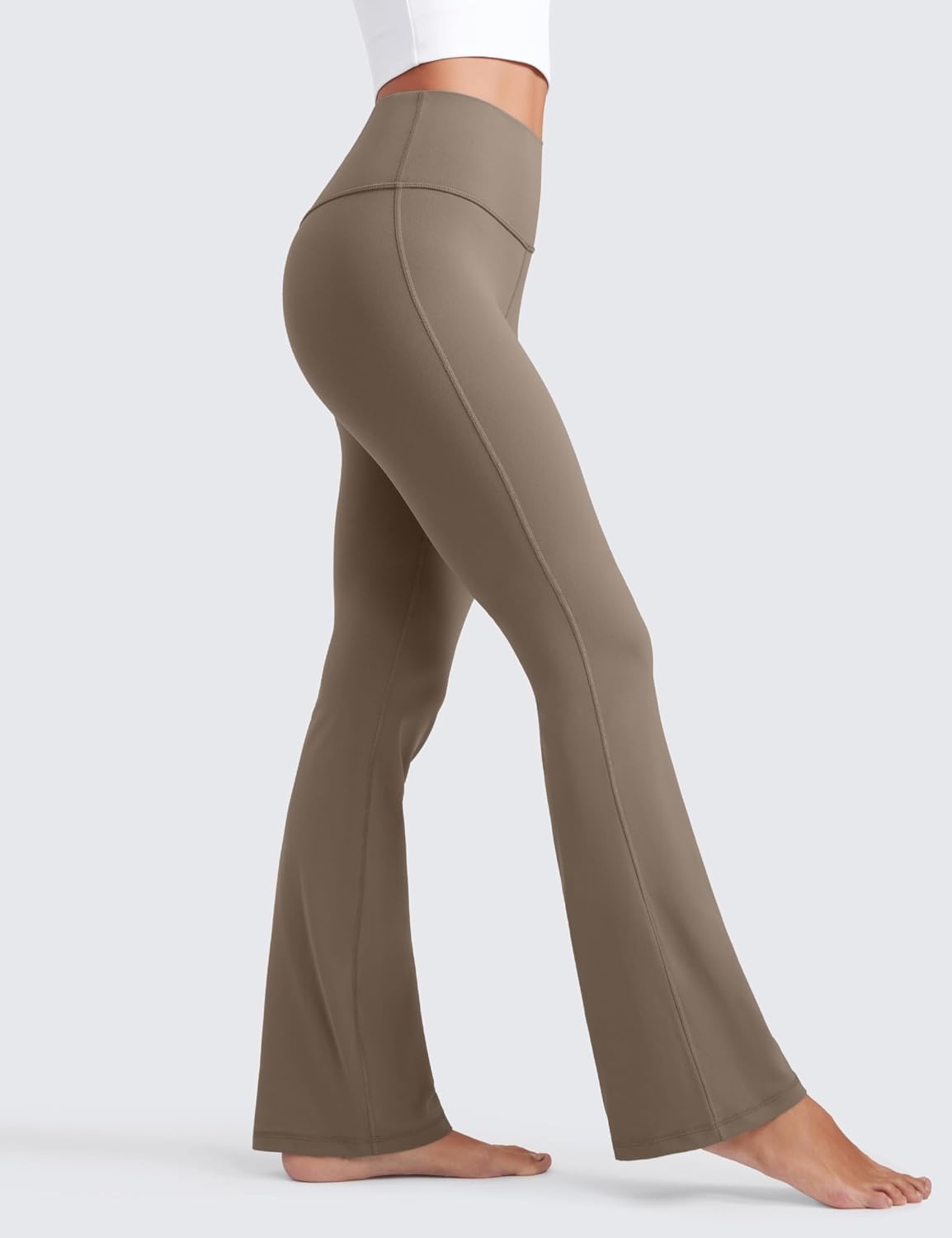 image:imageCRZ YOGA Butterluxe Flare Leggings 2930532335 High Waist Bootcut Wide Leg Lounge Womens Yoga Pants with PocketNomad Grey