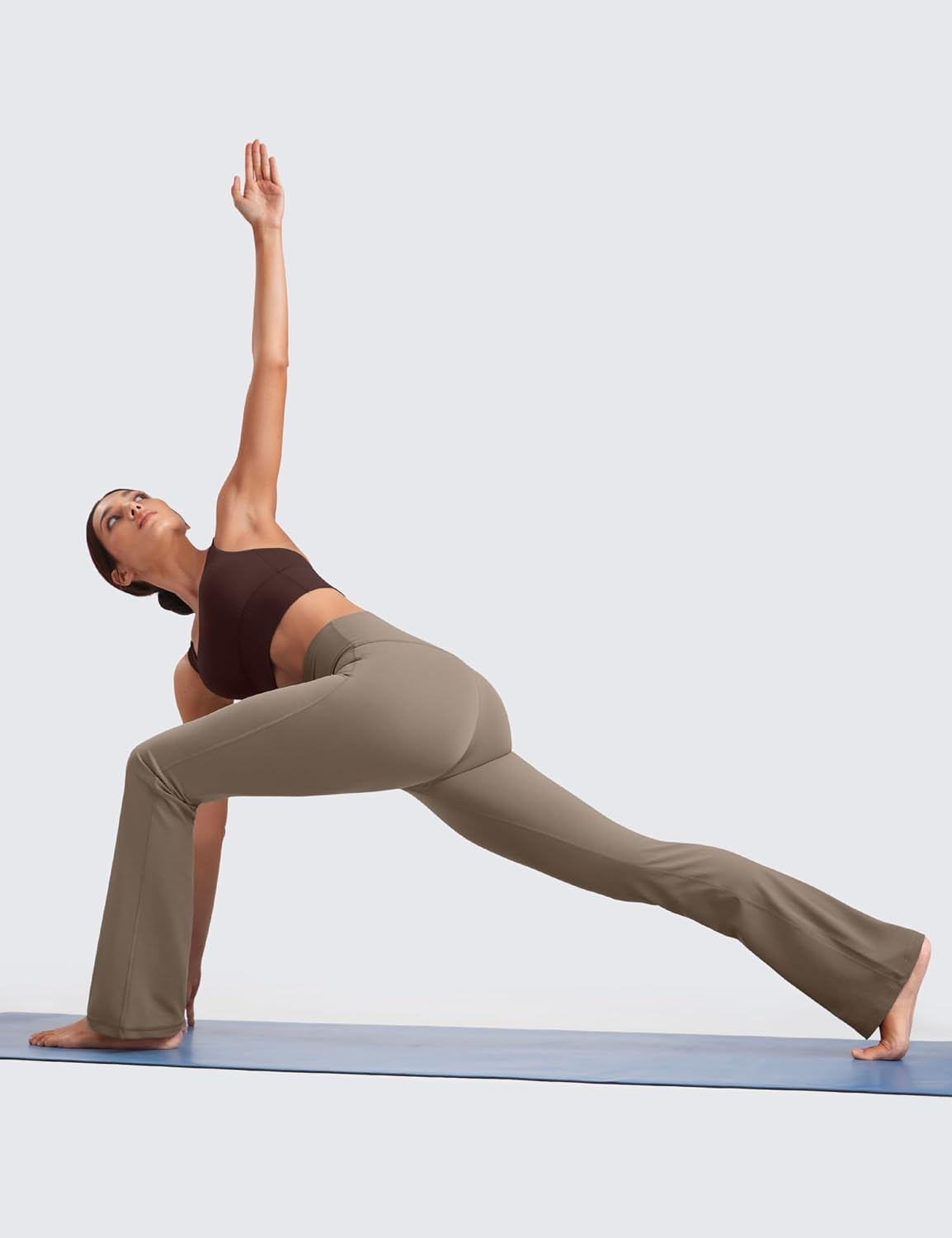 image:imageCRZ YOGA Butterluxe Flare Leggings 2930532335 High Waist Bootcut Wide Leg Lounge Womens Yoga Pants with PocketNomad Grey