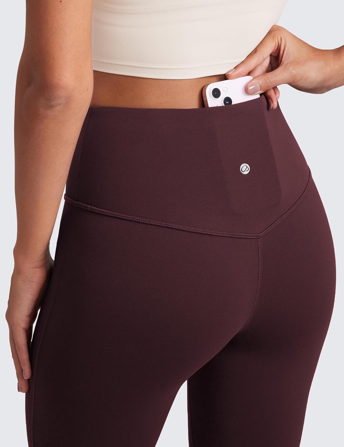 image:imageCRZ YOGA Butterluxe Flare Leggings 2930532335 High Waist Bootcut Wide Leg Lounge Womens Yoga Pants with PocketRipe Plum