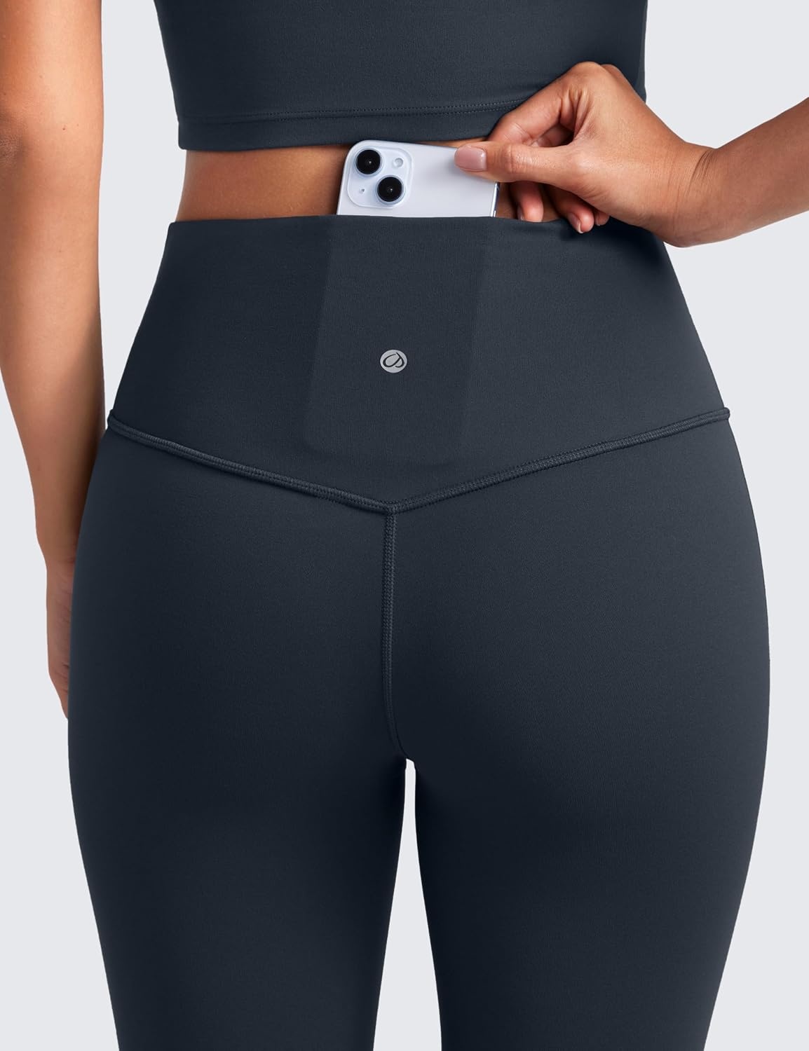 image:imageCRZ YOGA Butterluxe Flare Leggings 2930532335 High Waist Bootcut Wide Leg Lounge Womens Yoga Pants with PocketTrue Navy