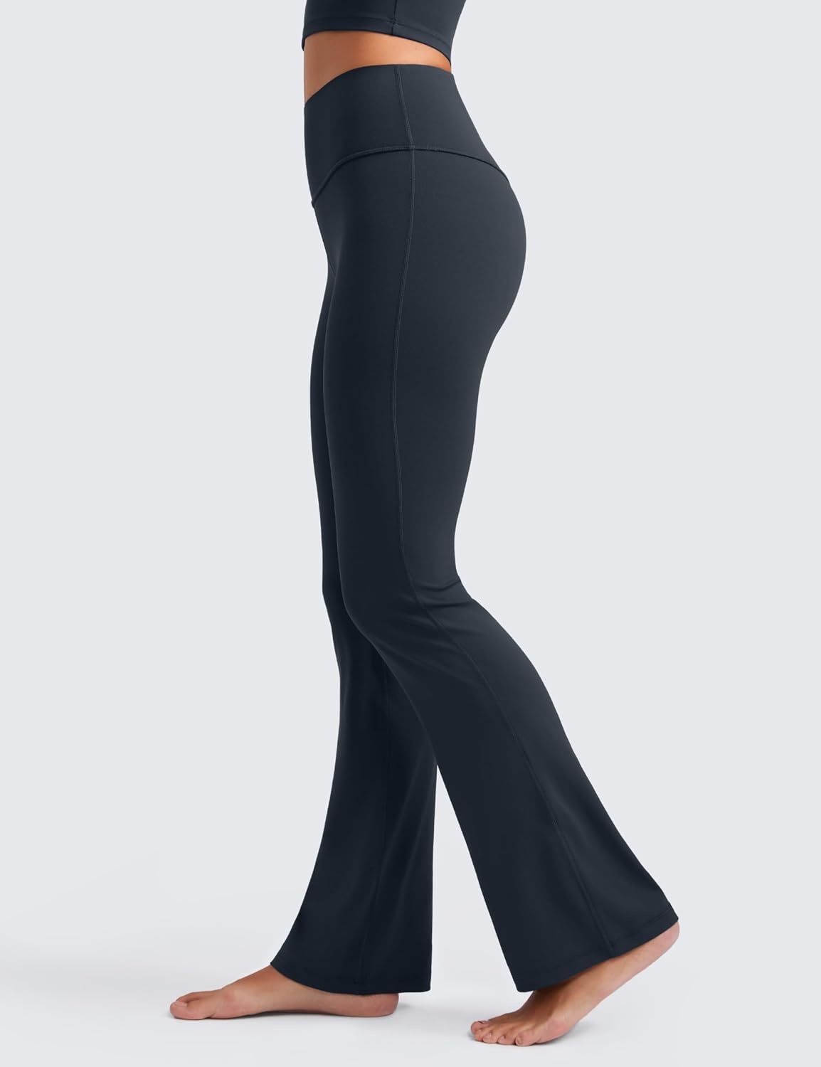 image:imageCRZ YOGA Butterluxe Flare Leggings 2930532335 High Waist Bootcut Wide Leg Lounge Womens Yoga Pants with PocketTrue Navy