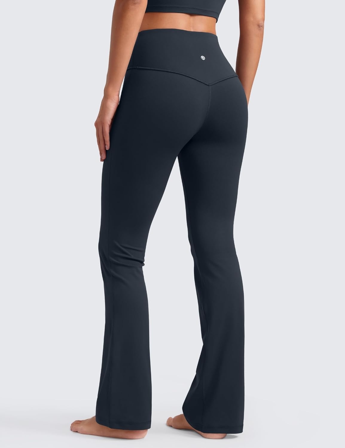 image:imageCRZ YOGA Butterluxe Flare Leggings 2930532335 High Waist Bootcut Wide Leg Lounge Womens Yoga Pants with PocketTrue Navy