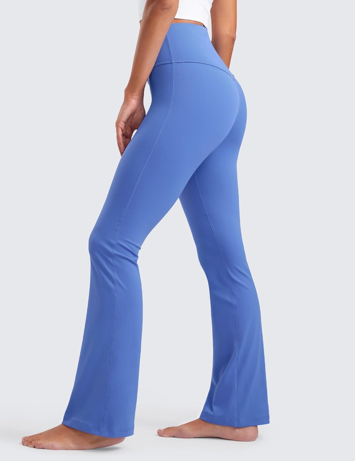 image:imageCRZ YOGA Butterluxe Flare Leggings 2930532335 High Waist Bootcut Wide Leg Lounge Womens Yoga Pants with PocketWild Indigo