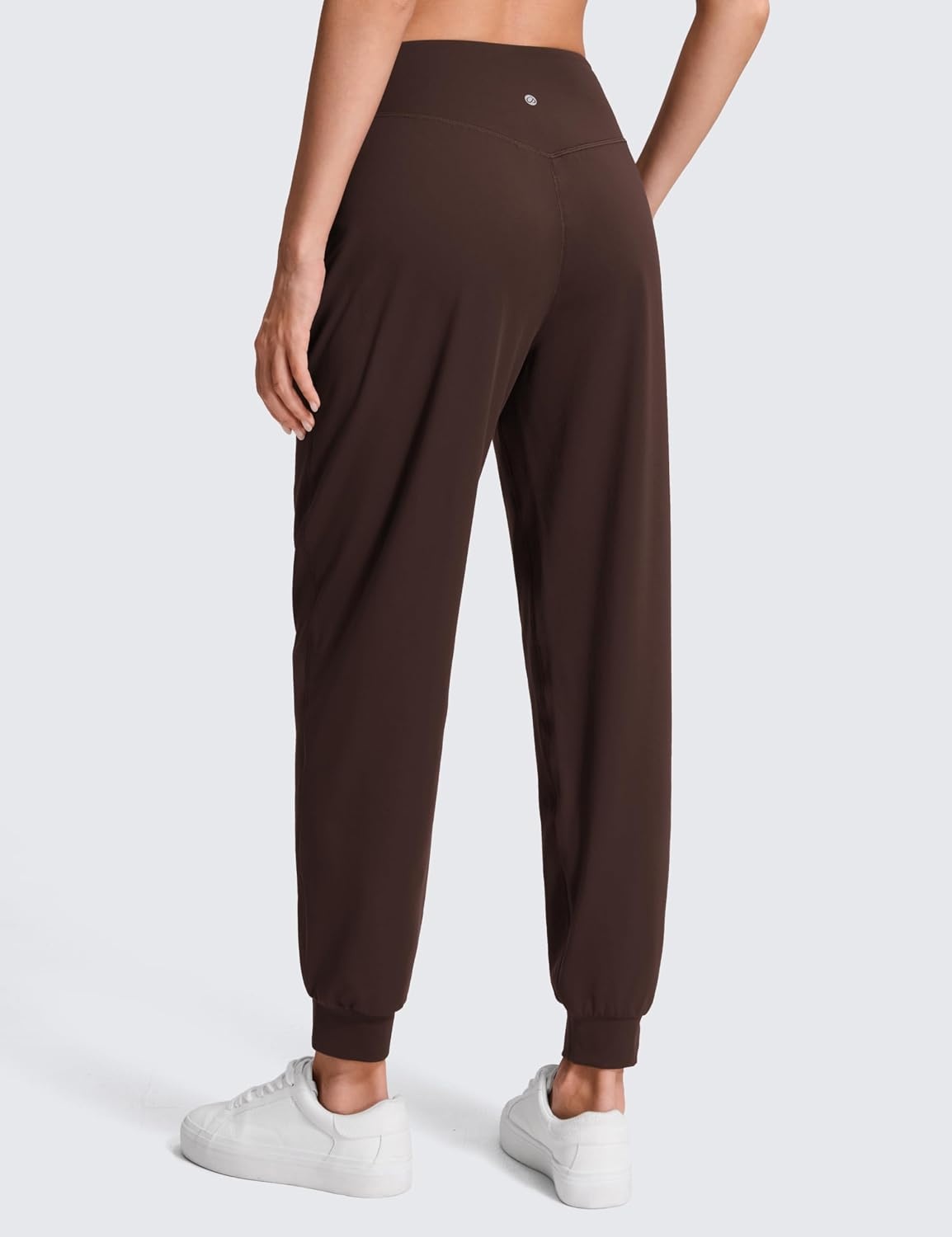 image:imageCRZ YOGA Butterluxe High Waisted Joggers for Women 28 Casual Lounge Workout Yoga Pants with PocketsHot Fudge Brown