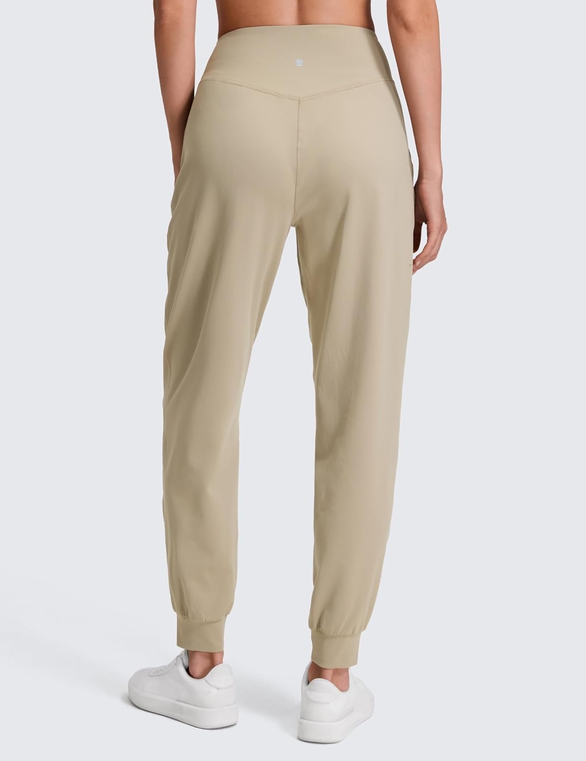 image:imageCRZ YOGA Butterluxe High Waisted Joggers for Women 28 Casual Lounge Workout Yoga Pants with PocketsOak