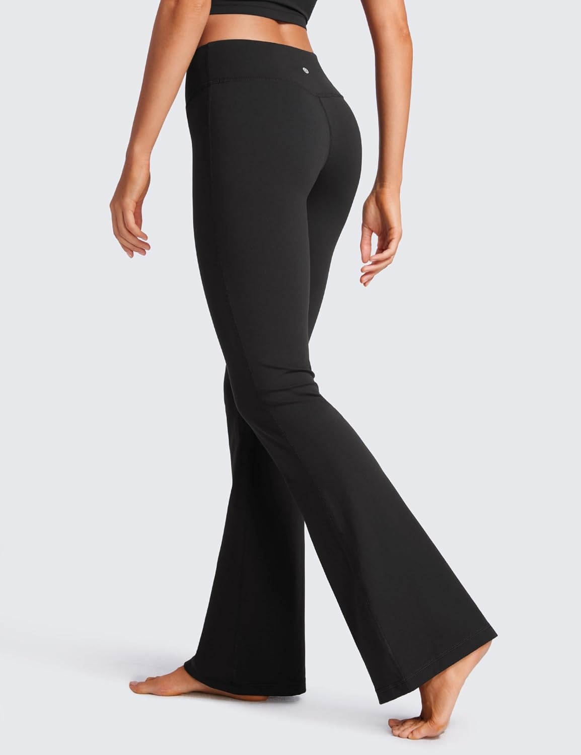 image:imageCRZ YOGA Butterluxe Low Rise Flare Leggings 32 Bootcut Buttery Soft Lounge Casual Womens Yoga Pants with PocketBlack