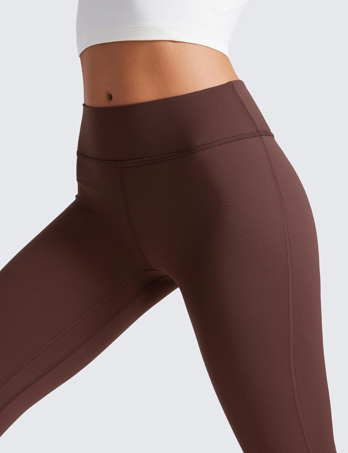 image:imageCRZ YOGA Butterluxe Low Rise Flare Leggings 32 Bootcut Buttery Soft Lounge Casual Womens Yoga Pants with PocketTaupe