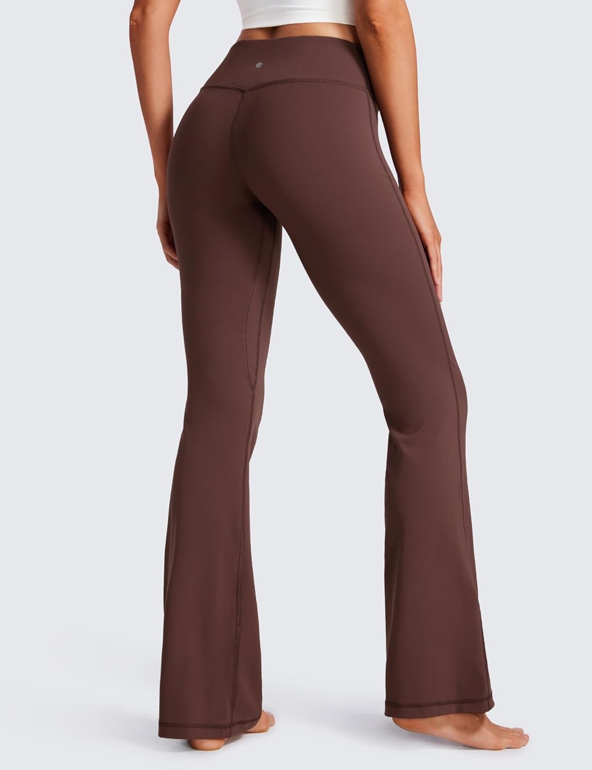 image:imageCRZ YOGA Butterluxe Low Rise Flare Leggings 32 Bootcut Buttery Soft Lounge Casual Womens Yoga Pants with PocketTaupe