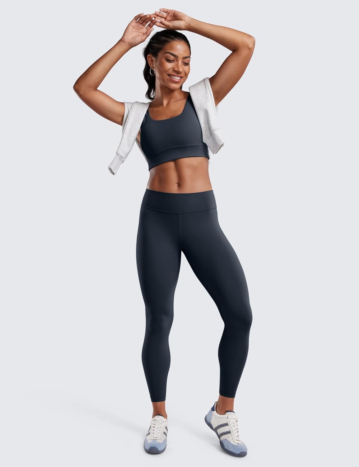 image:imageCRZ YOGA Butterluxe Low Rise Leggings 25 Workout Athletic Gym Lounge Womens Yoga PantsTrue Navy