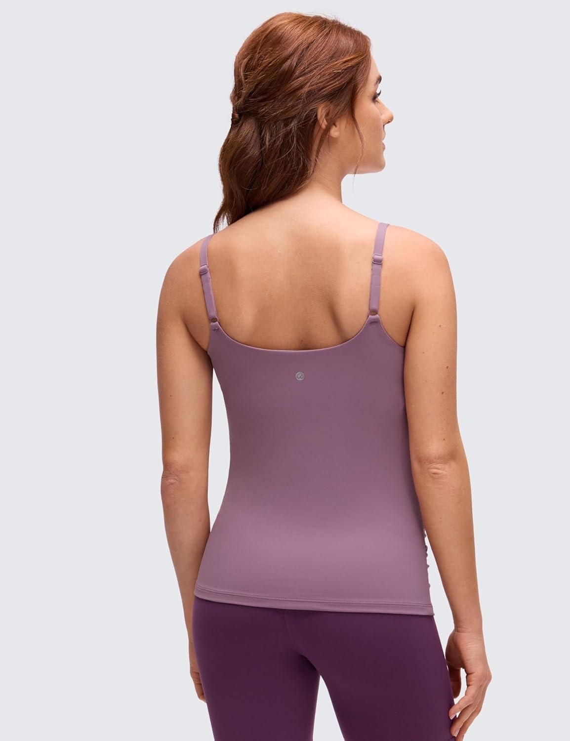 image:imageCRZ YOGA Butterluxe Maternity Clip Down Nursing Tank Tops Adjustable Straps Womens Pregnancy Casual Cami Shirt Built in BraLight Lavender