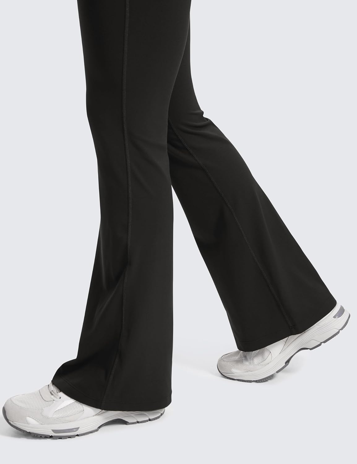 image:imageCRZ YOGA Butterluxe Maternity Flare Leggings Pockets 31 Workout Yoga Bootcut Pregnancy Womens Pants Over The BellyBlack
