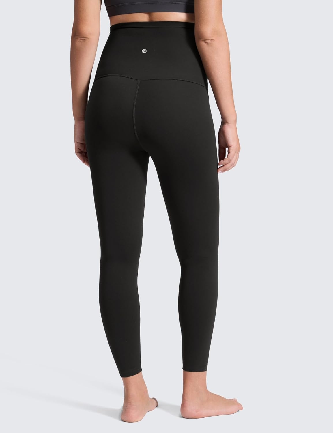 image:imageCRZ YOGA Butterluxe Maternity Leggings 25 Over The Belly Buttery Soft Workout Activewear Yoga Womens Pregnancy PantsBlack