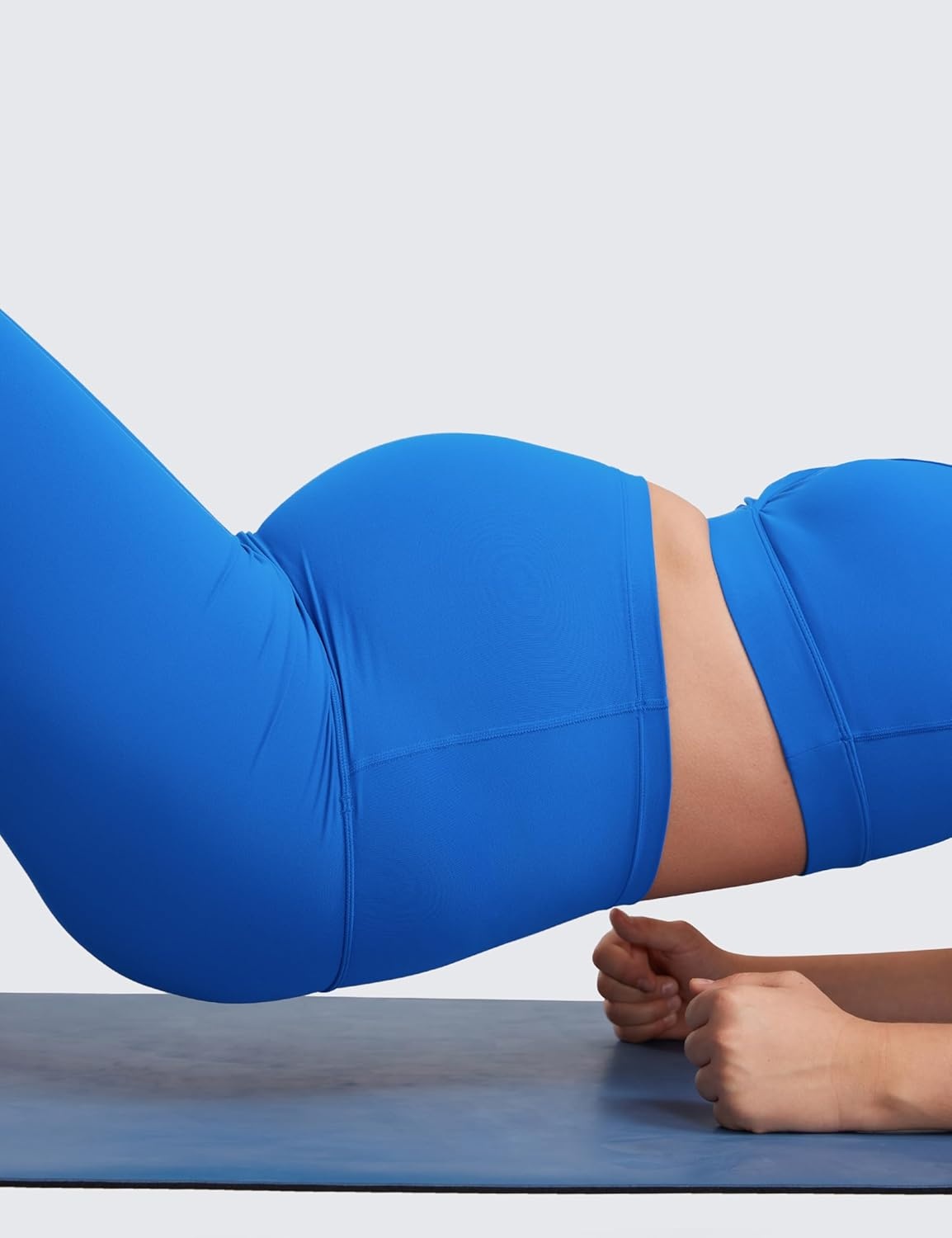 image:imageCRZ YOGA Butterluxe Maternity Leggings 25 Over The Belly Buttery Soft Workout Activewear Yoga Womens Pregnancy PantsSparkle Blue