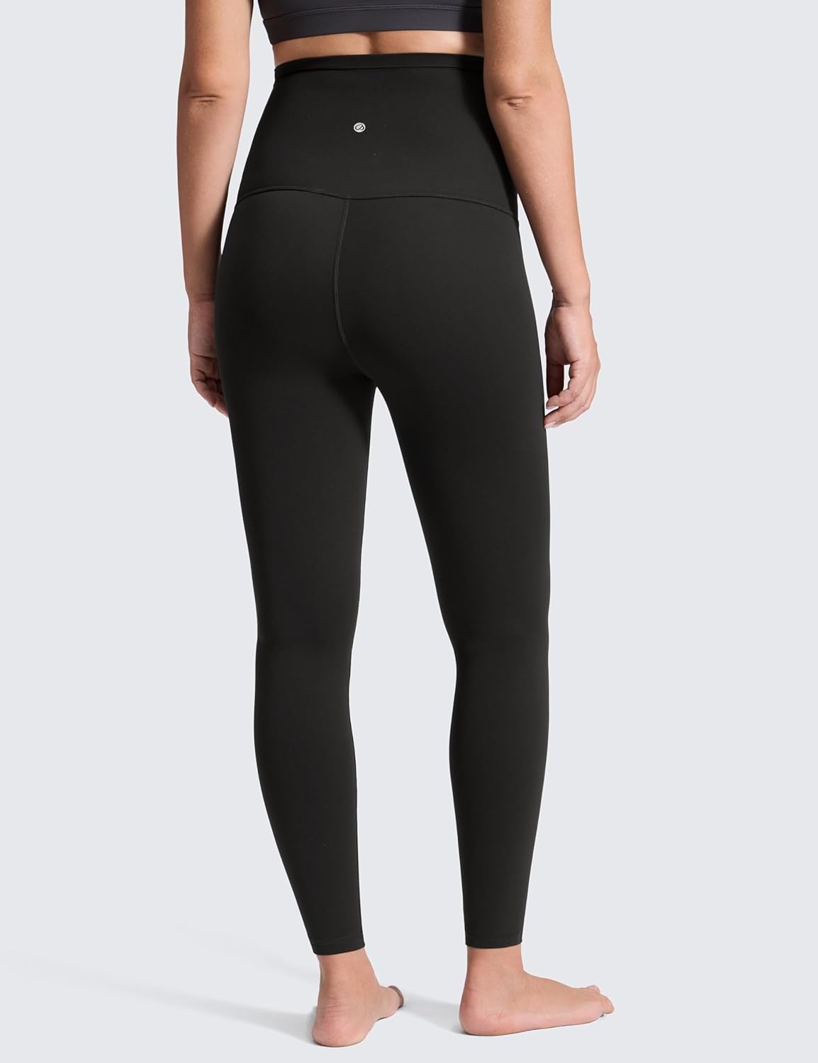 image:imageCRZ YOGA Butterluxe Maternity Leggings 28 Over The Belly Workout Activewear Yoga Womens Pregnancy Pants Buttery SoftBlack