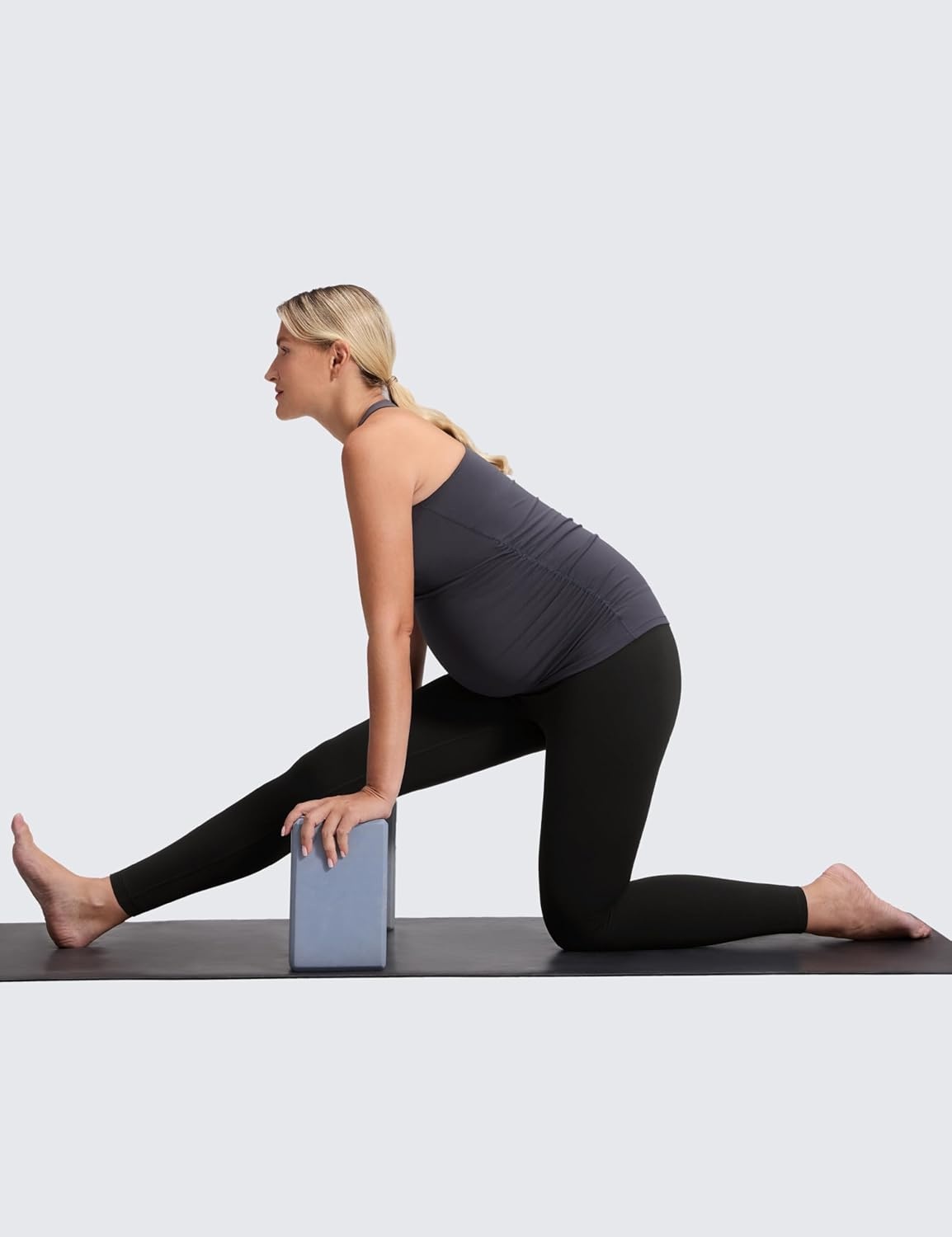 image:imageCRZ YOGA Butterluxe Maternity Leggings 28 Over The Belly Workout Activewear Yoga Womens Pregnancy Pants Buttery SoftBlack