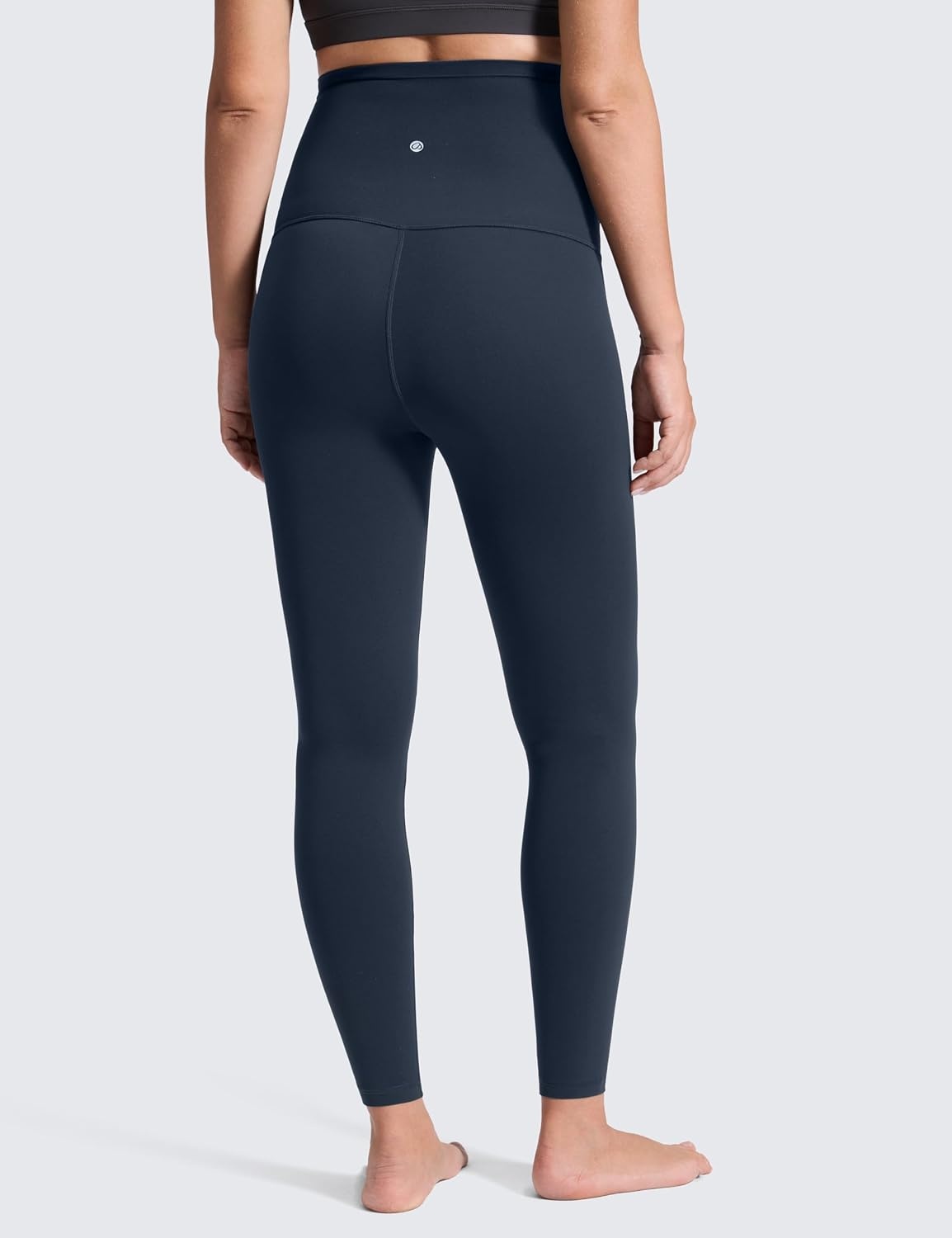 image:imageCRZ YOGA Butterluxe Maternity Leggings 28 Over The Belly Workout Activewear Yoga Womens Pregnancy Pants Buttery SoftTrue Navy