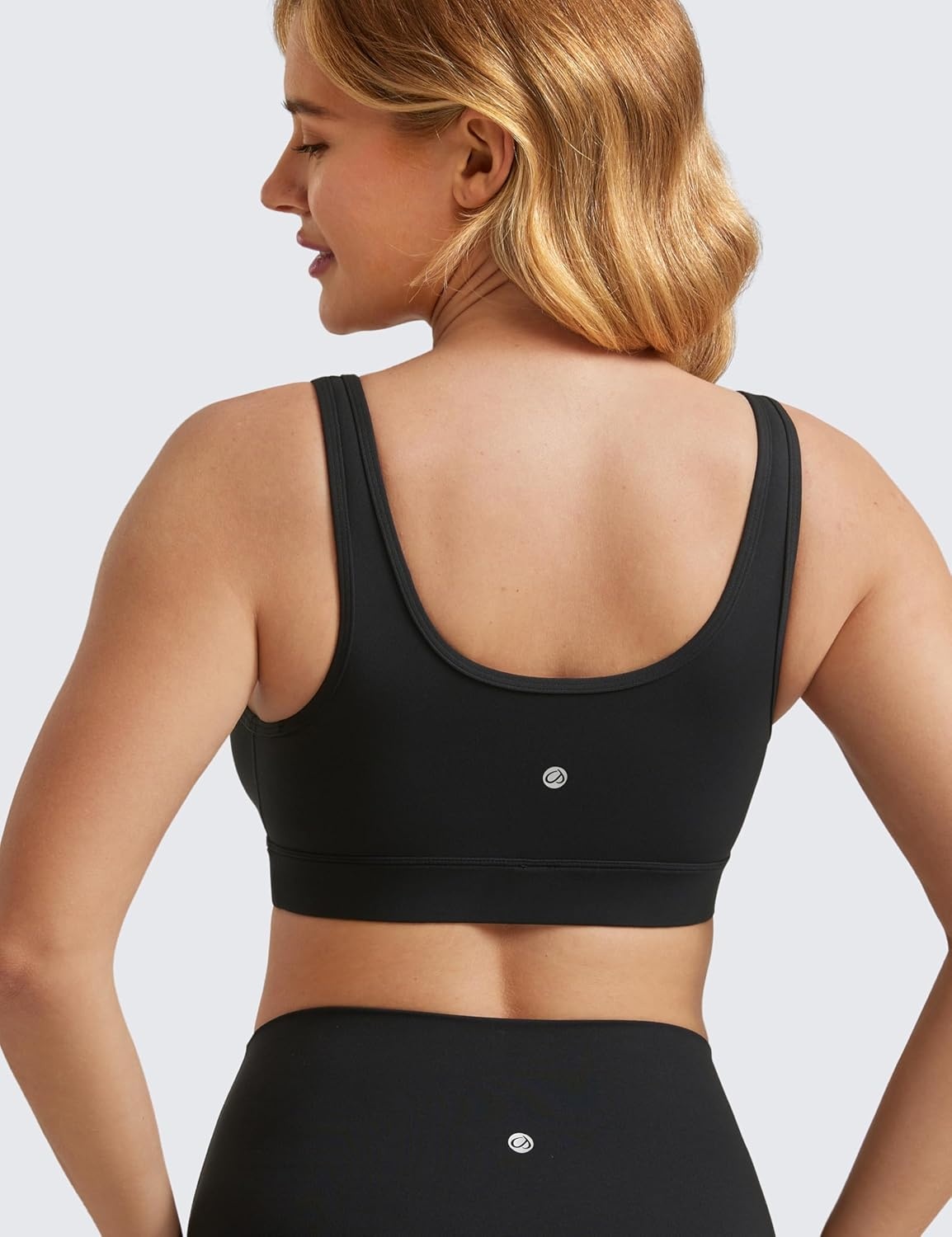 image:imageCRZ YOGA Butterluxe Maternity V Neck Nursing Bras Wireless Sleep Breastfeeding Lounge Womens Pregnancy Bralette ComfyBlack