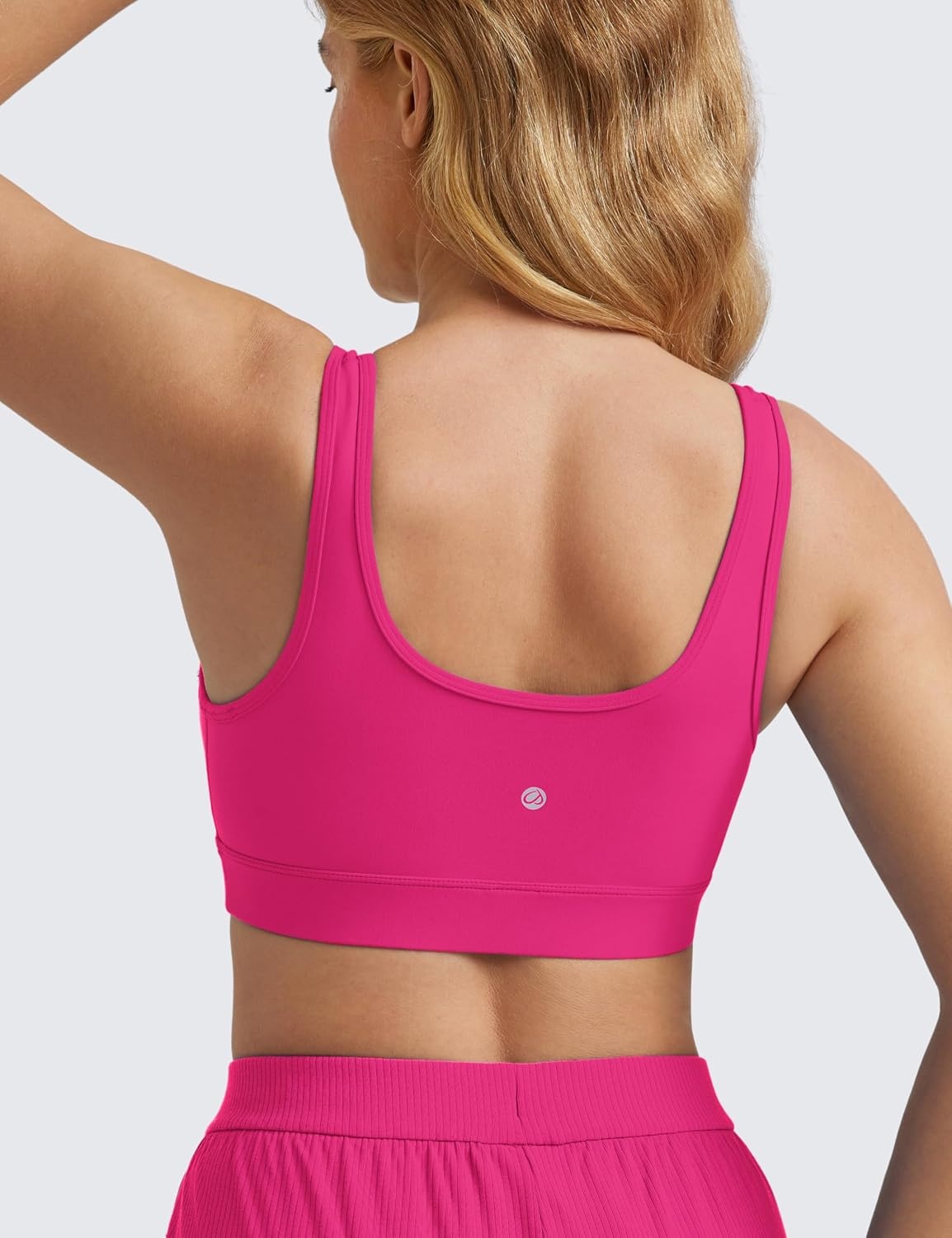 image:imageCRZ YOGA Butterluxe Maternity V Neck Nursing Bras Wireless Sleep Breastfeeding Lounge Womens Pregnancy Bralette ComfyGranita Pink