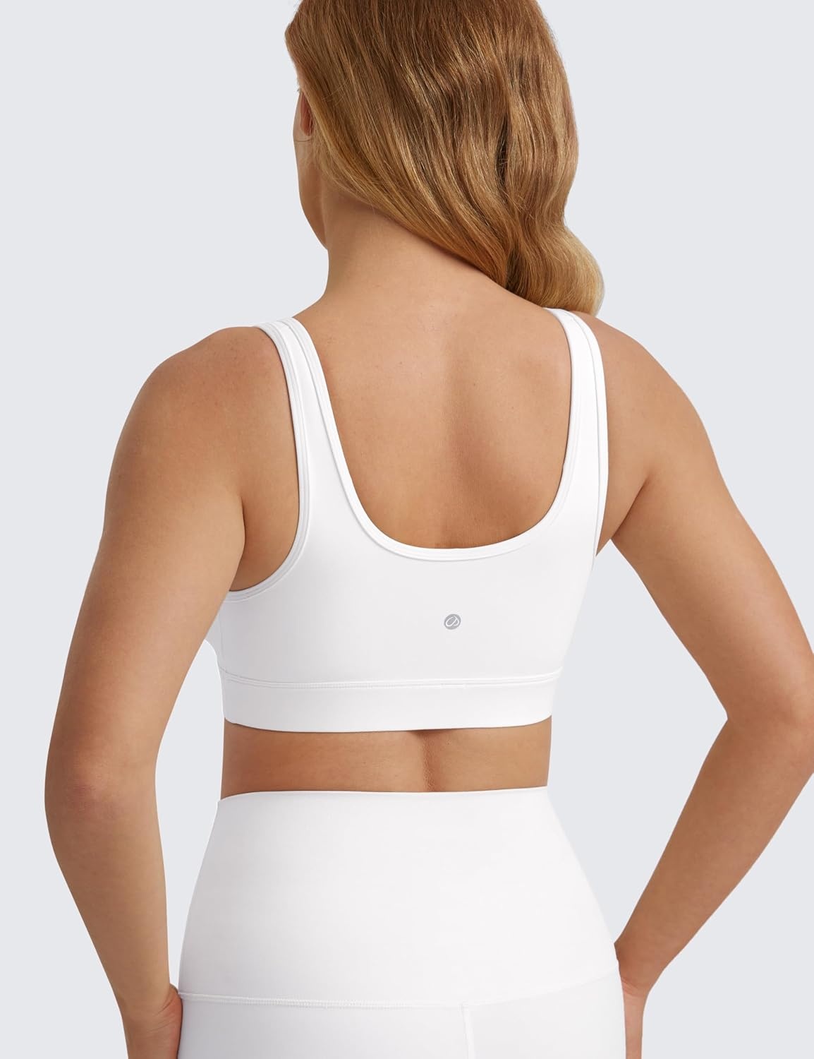 image:imageCRZ YOGA Butterluxe Maternity V Neck Nursing Bras Wireless Sleep Breastfeeding Lounge Womens Pregnancy Bralette ComfyWhite