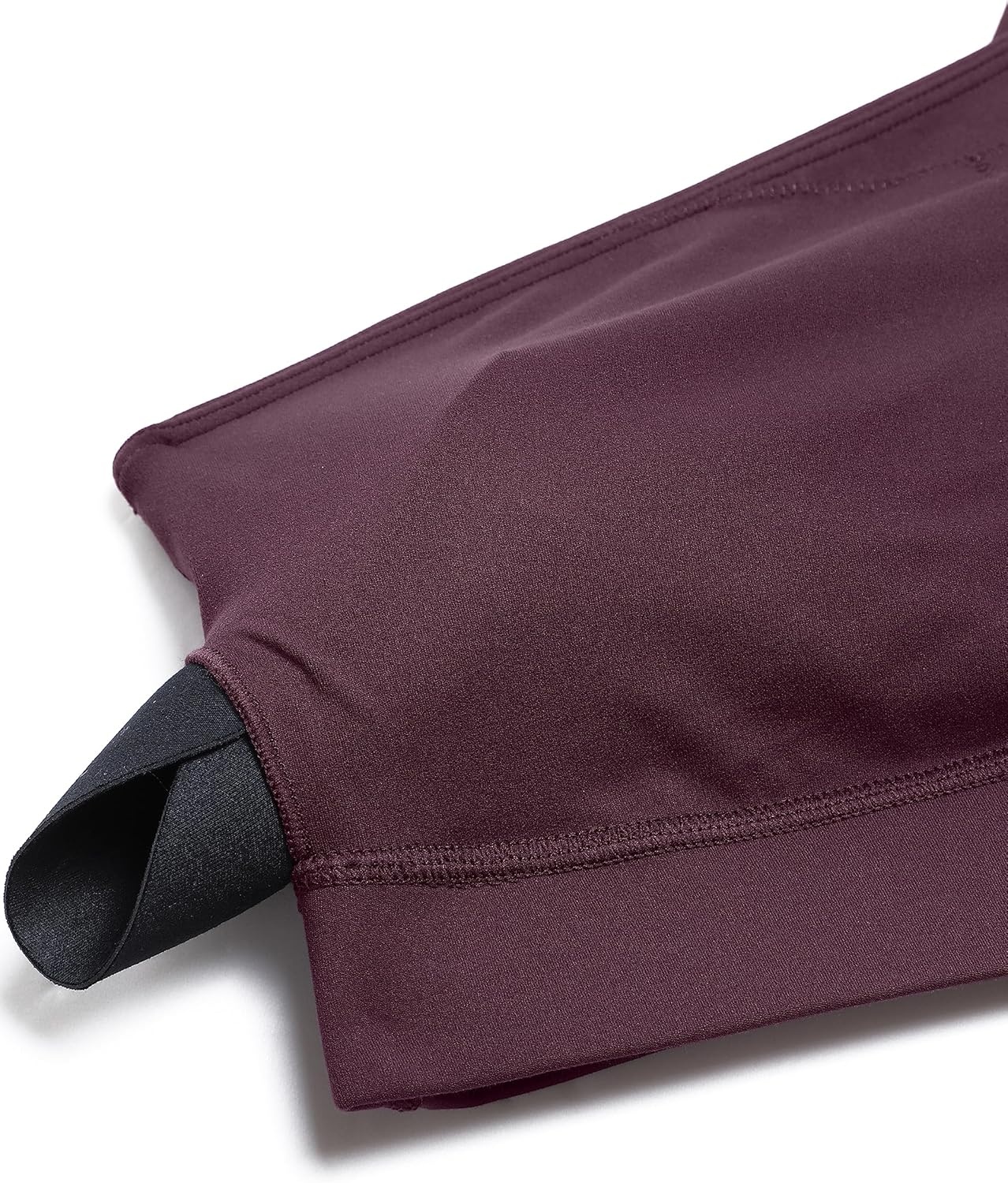 image:imageCRZ YOGA Butterluxe One Shoulder Sports Bras for Women Sleeveless One Strap Low Impact Asymmetrical Workout Yoga TopsDeep Purple