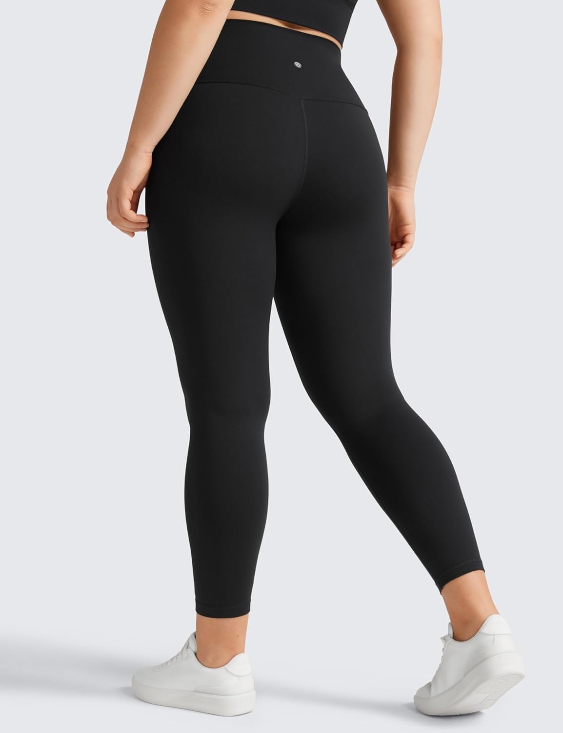 image:imageCRZ YOGA Butterluxe Plus Size Leggings 25 High Waisted Buttery Soft Spandex Workout Casual Pants for WomenBlack Plus Size