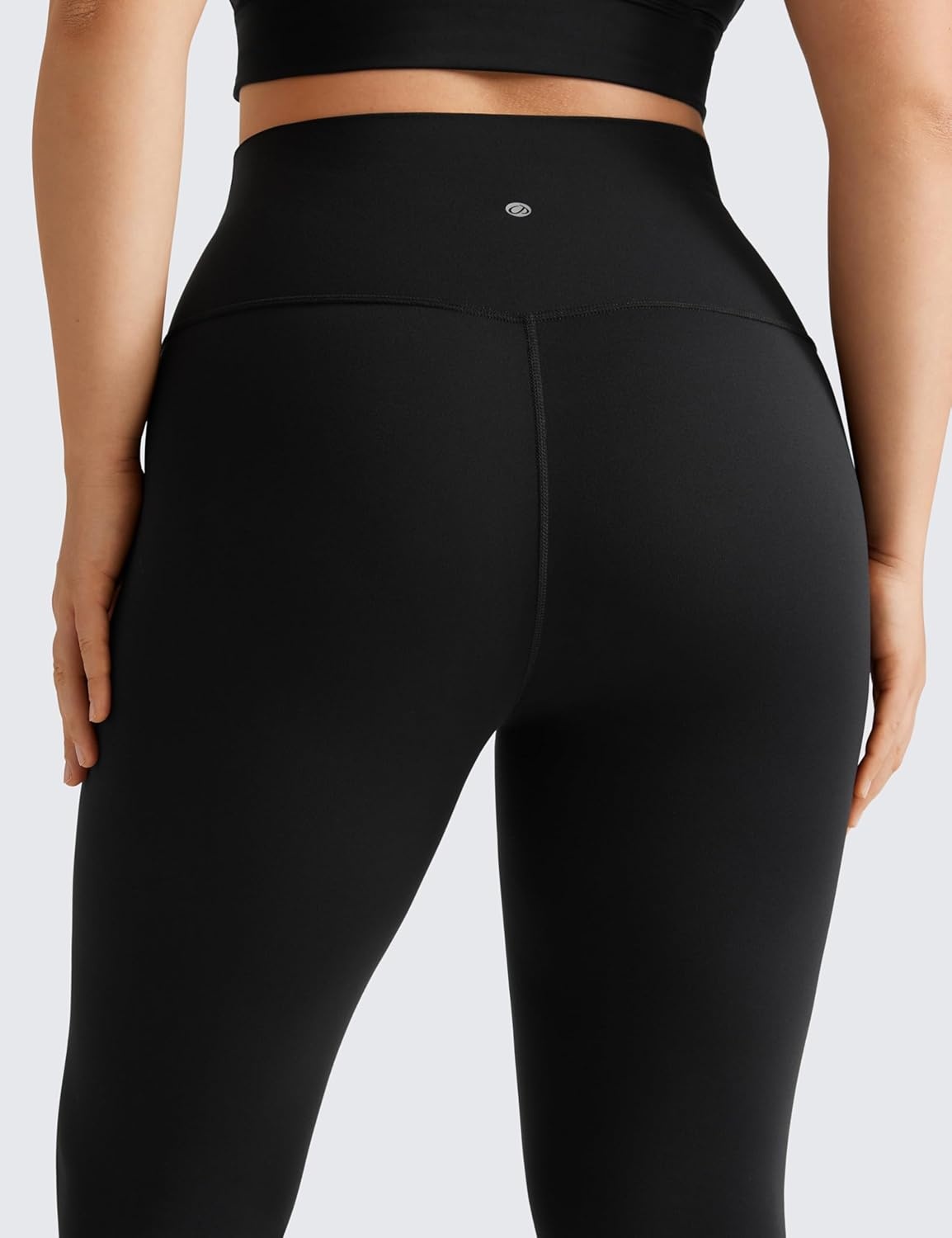 image:imageCRZ YOGA Butterluxe Plus Size Leggings 25 High Waisted Buttery Soft Spandex Workout Casual Pants for WomenBlack Plus Size