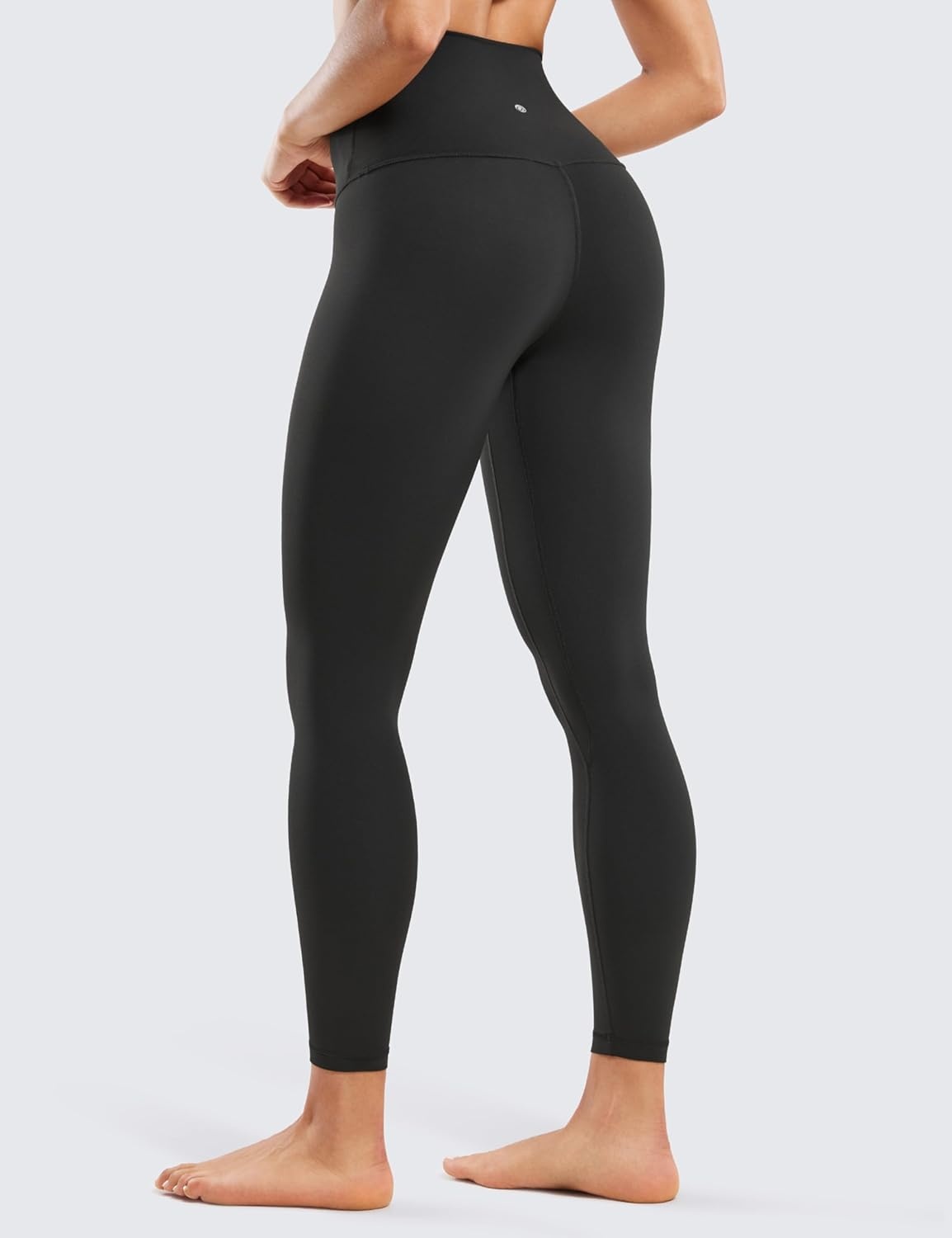 image:imageCRZ YOGA Butterluxe Super High Waist Leggings 25 Buttery Soft Womens Yoga Pants Workout Over BellyBlack