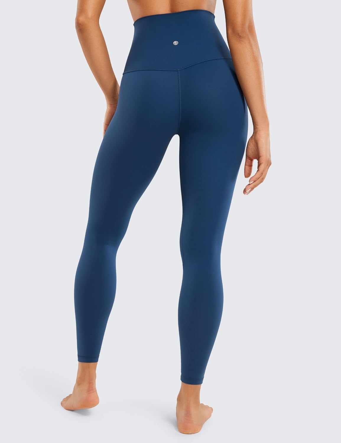 image:imageCRZ YOGA Butterluxe Super High Waist Leggings 25 Buttery Soft Womens Yoga Pants Workout Over BellyFrench Navy