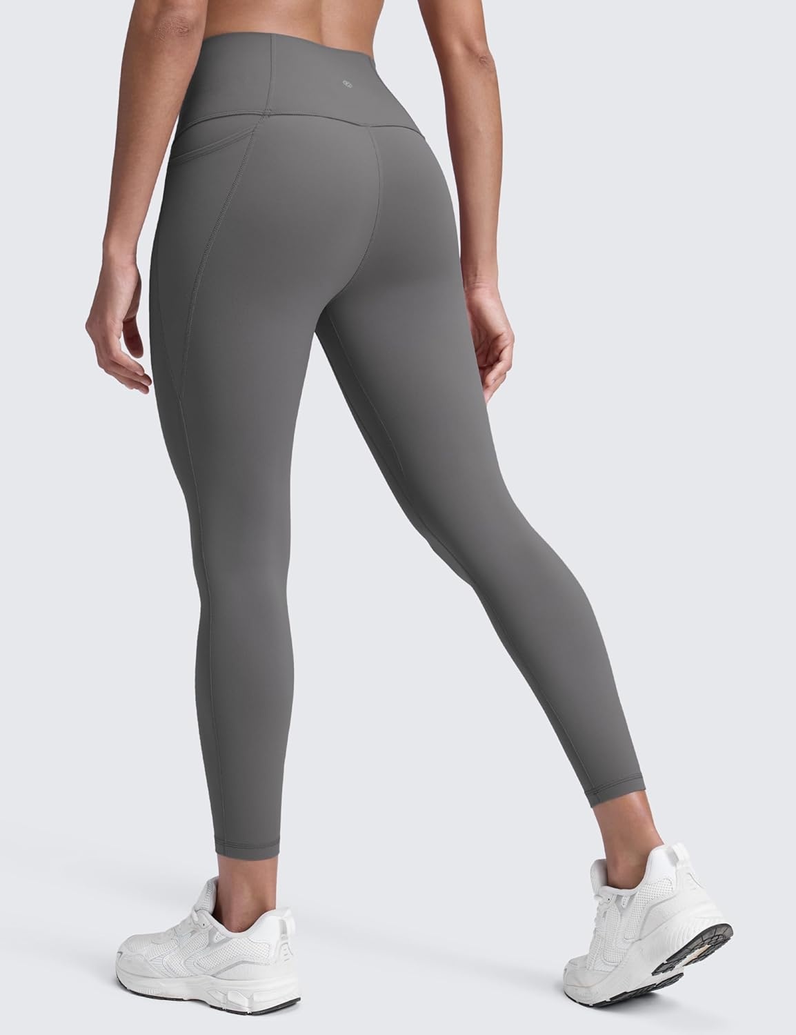 image:imageCRZ YOGA Butterluxe Workout Leggings Pockets 25 High Waisted Gym Womens Yoga Pants Buttery SoftAsh Grey